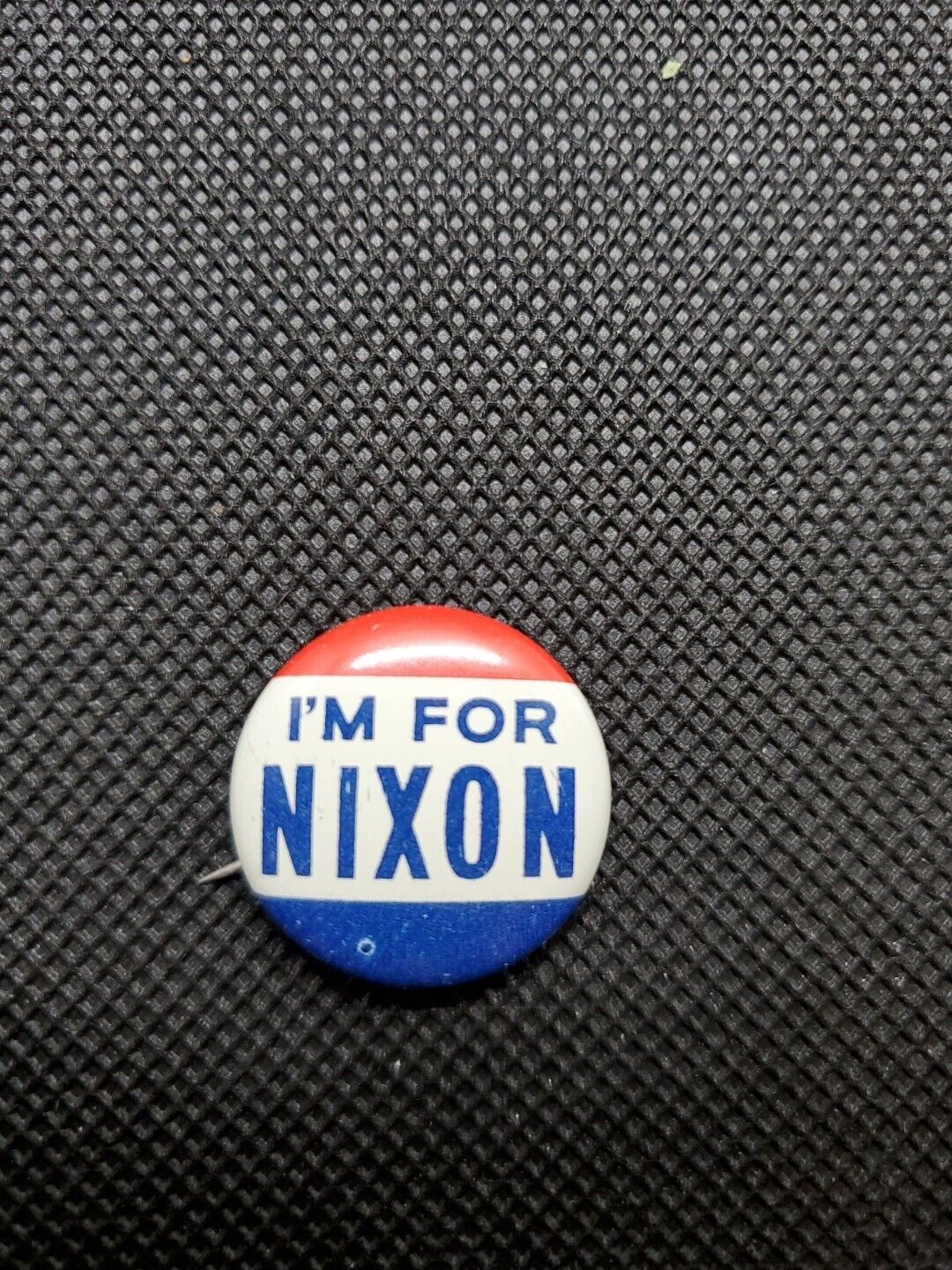 I\'m For Nixon Political President Red White Blue Pinback Button Republican
