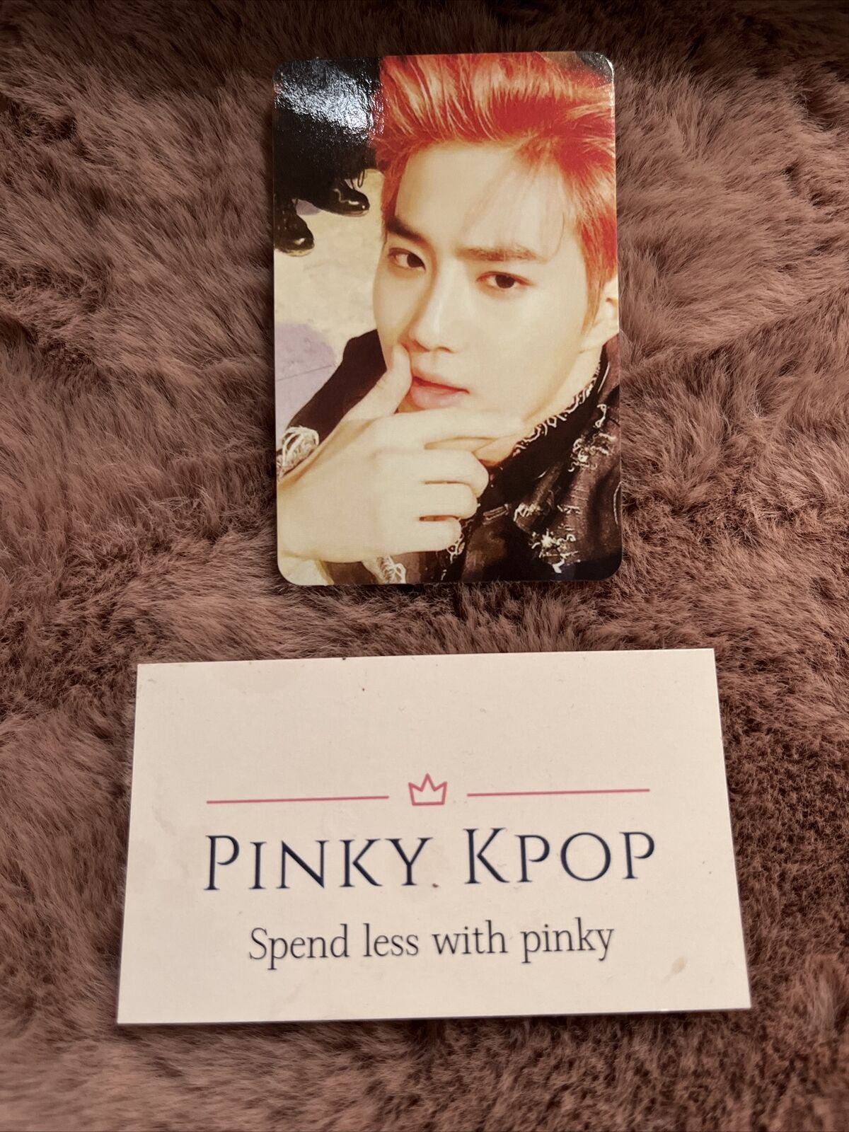 Exo Suho \'Lotto\' Official Photocard + FREEBIES