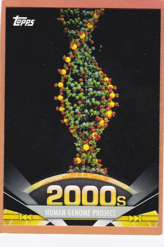 2011 TOPPS AMERICAN PIE LOT (60) HUMAN GENOME PROJECT #185