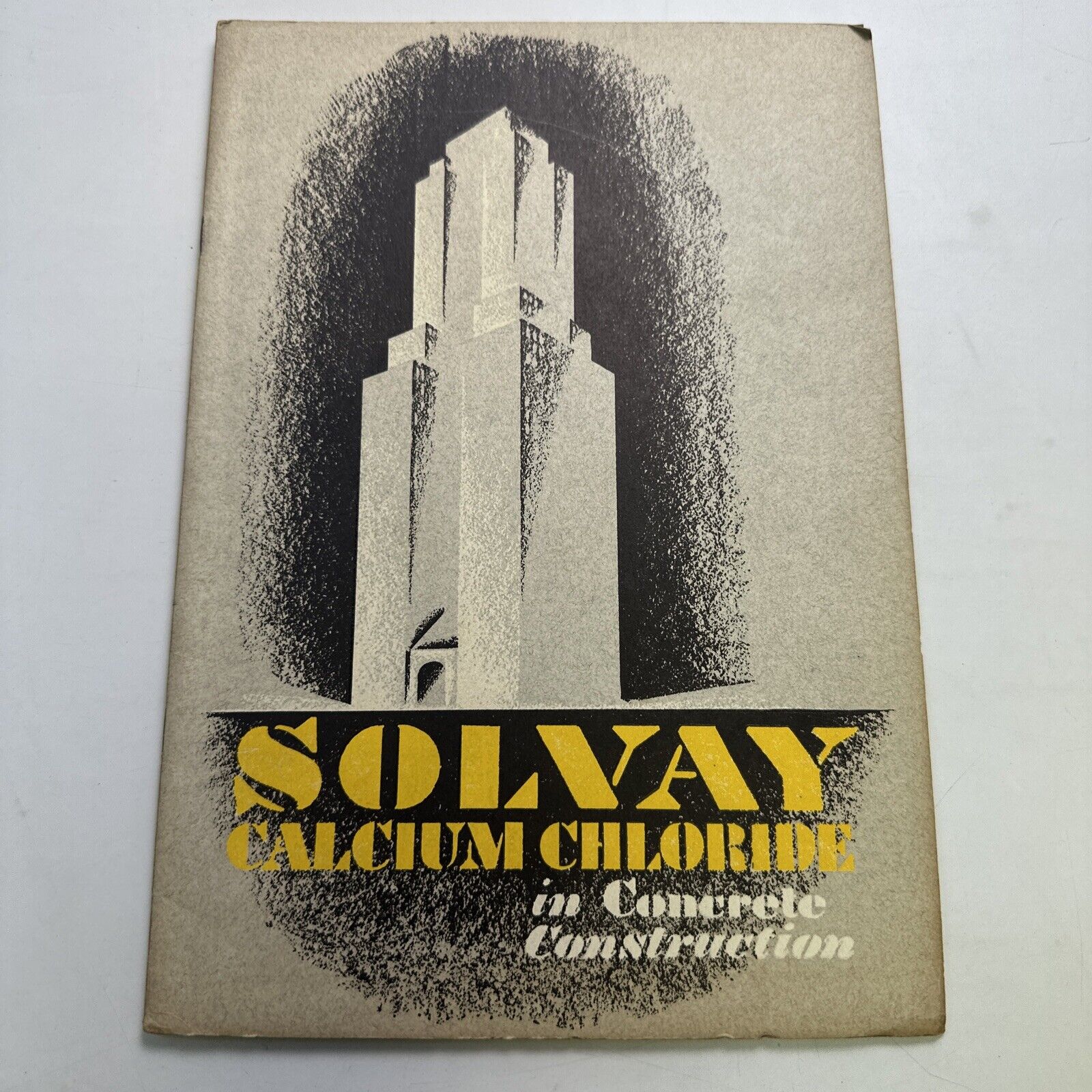 Solely Calcium Chloride in Concrete Construction - 1928  