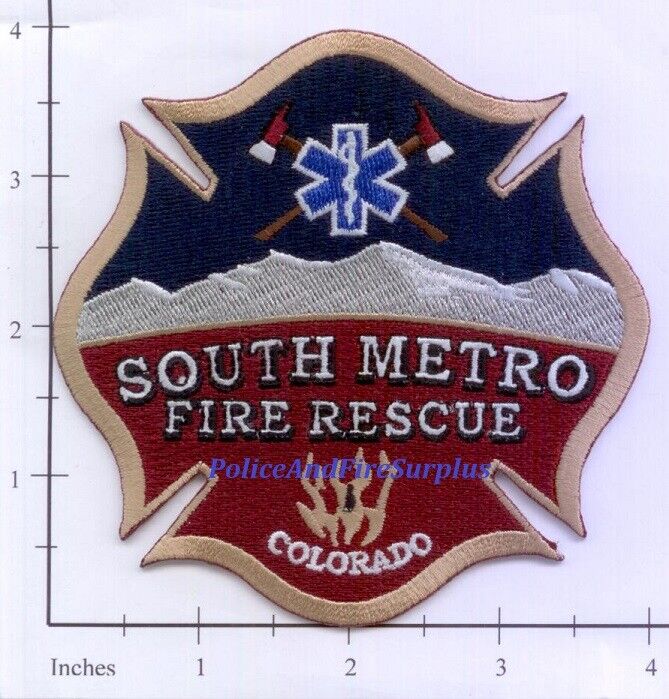 Colorado - South Metro Fire Rescue CO Fire Dept Patch