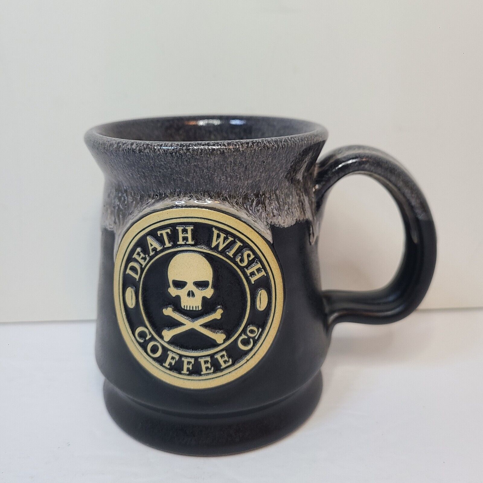 DEATH WISH COFFEE 2014 SKULL CROSSBONES NO. 2 FUELED BY DEATH RARE HTF