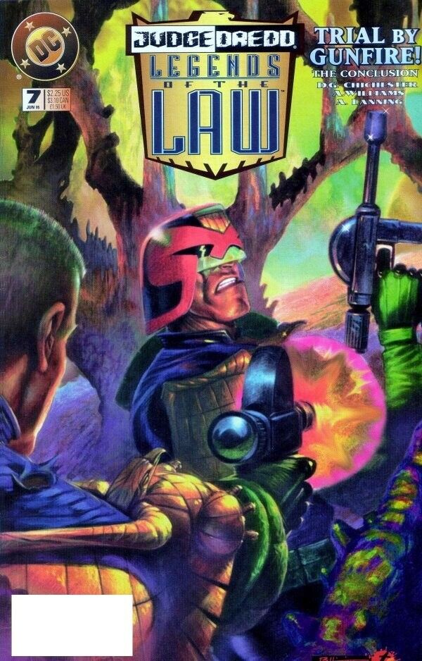 Judge Dredd: Legends of the Law (1994) #7 VF+ Stock Image