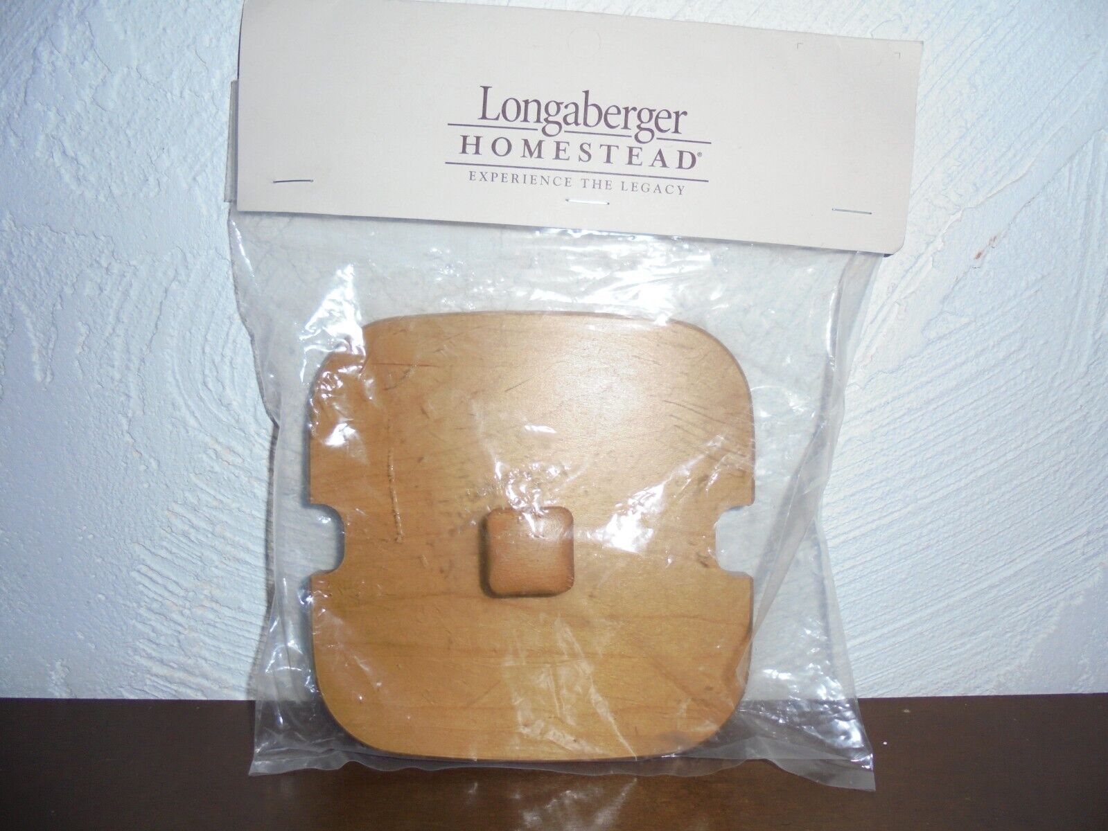 Longaberger 2010 Hostess Appreciation/Coaster Tote Basket Warm Brown Lid #51058