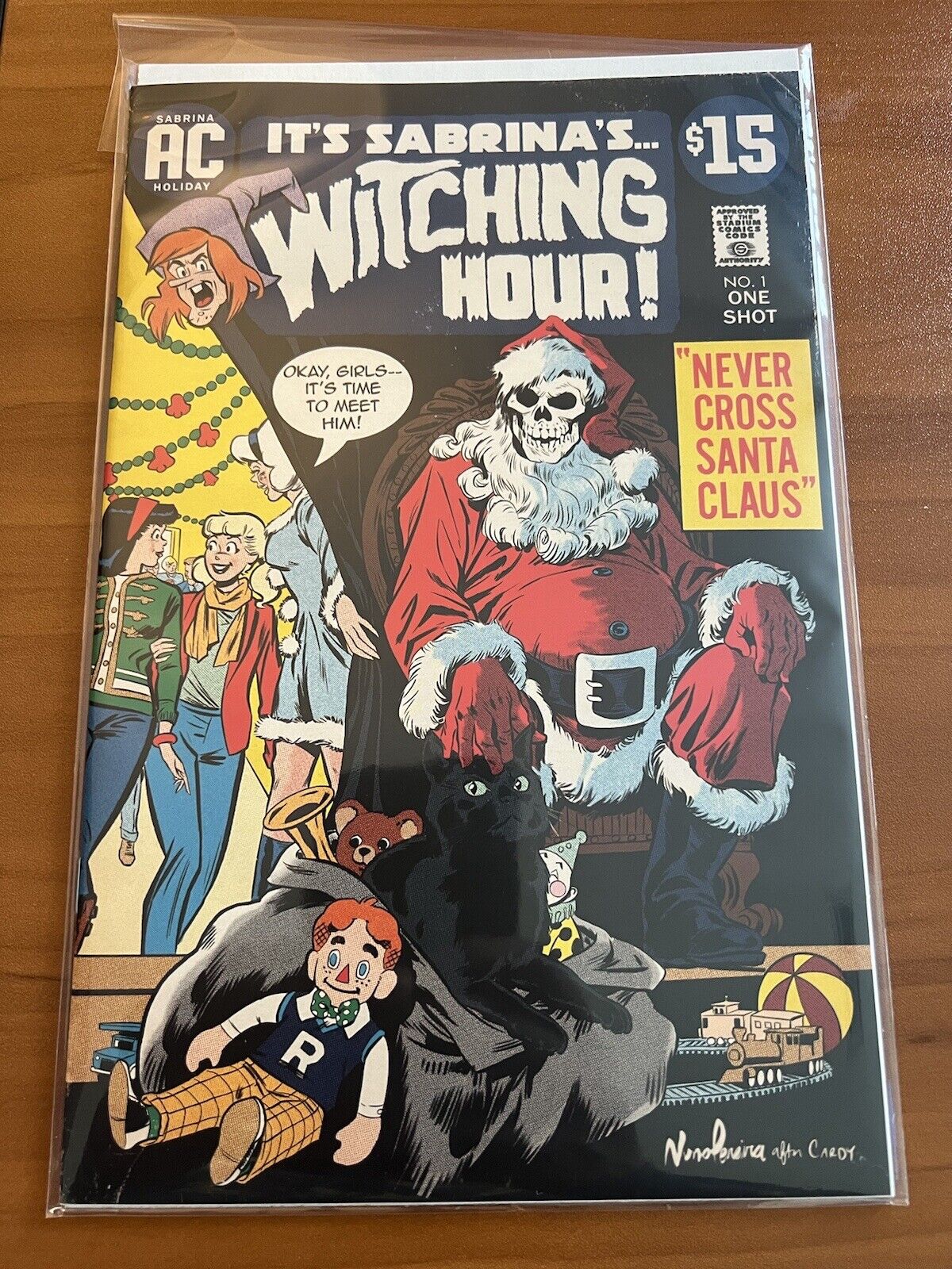 Archie Betty Veronica Sabrina Teenage Witch Witching Hour 28 Christmas Special
