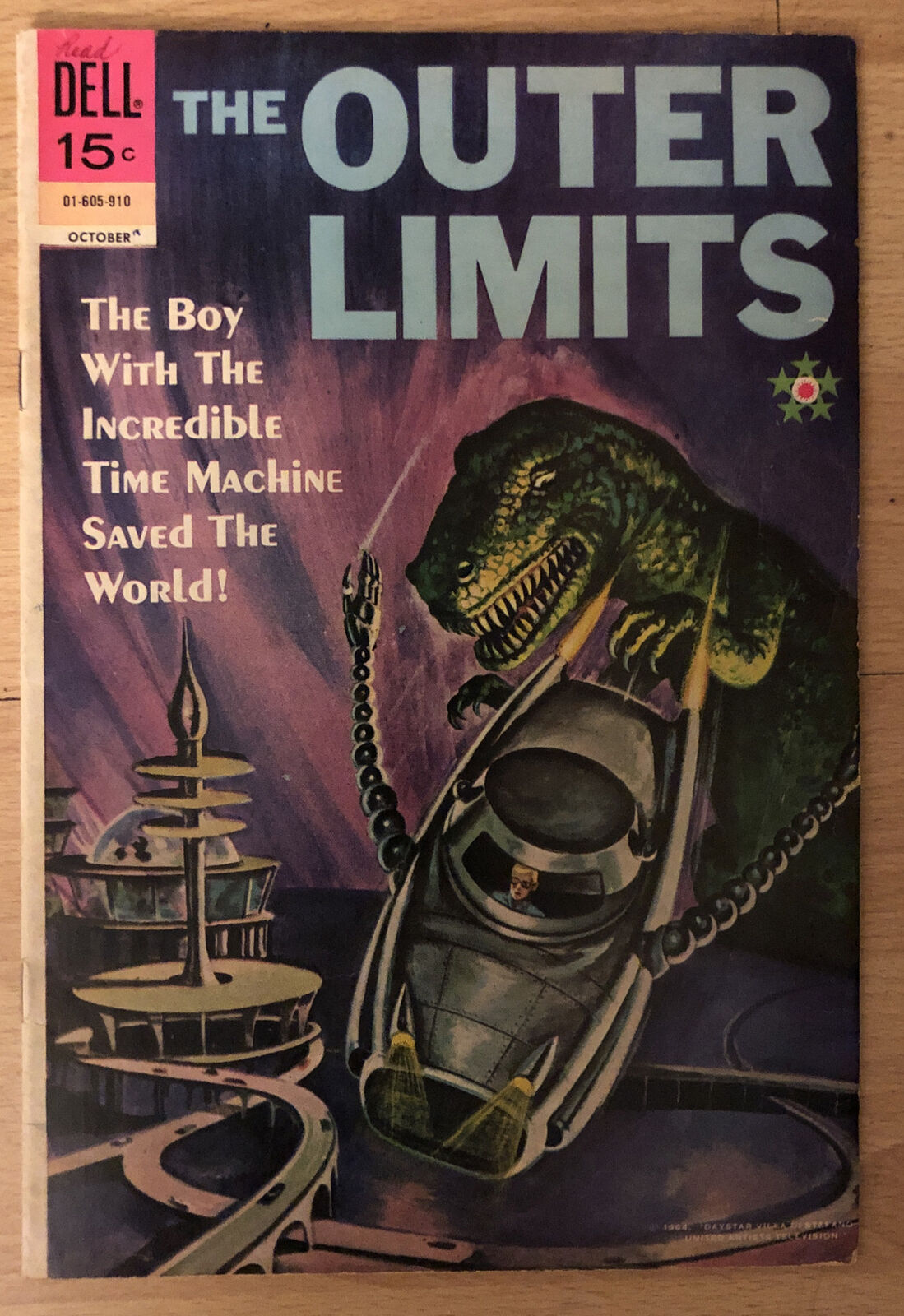 Outer Limits #18 Time Travel Machine; Dinosaurs; Spaceship; Boy Who Saved World