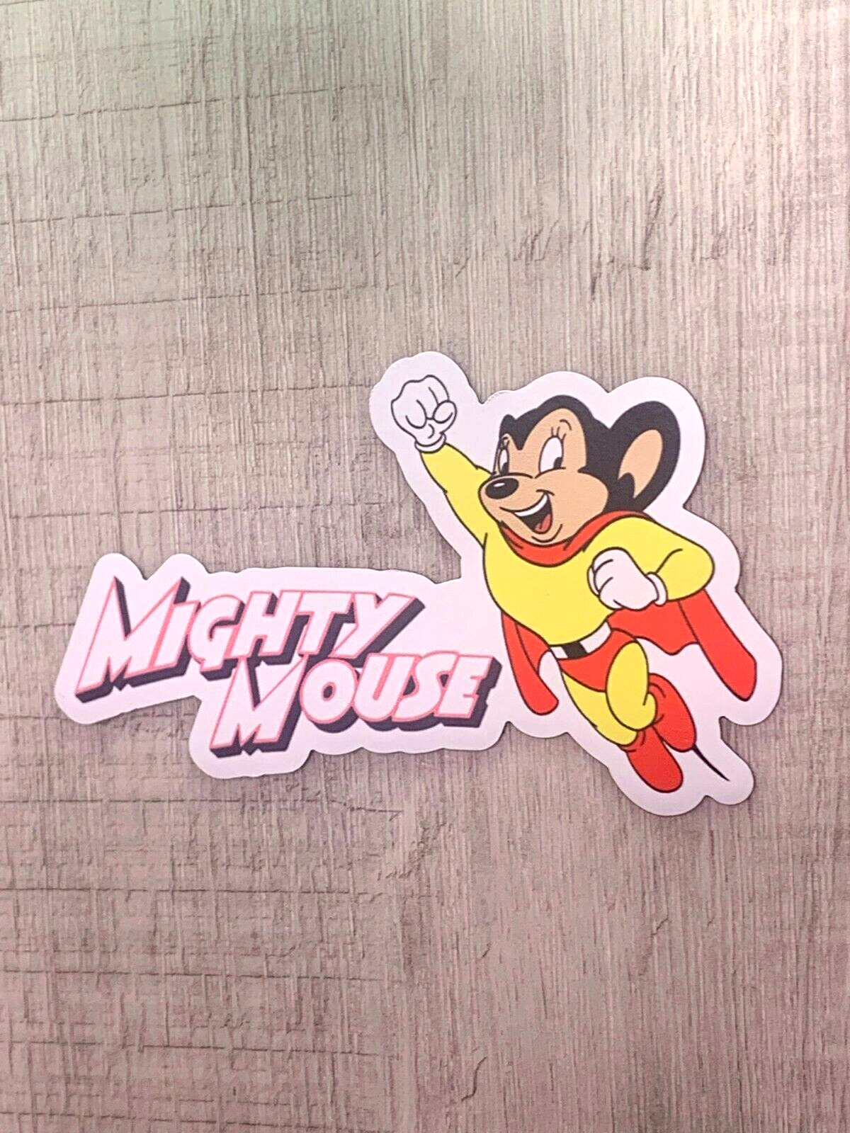 2022 Mighty Mouse~Magnet Retro Themed Nostalgic Cartoon frig Locker Magnet 