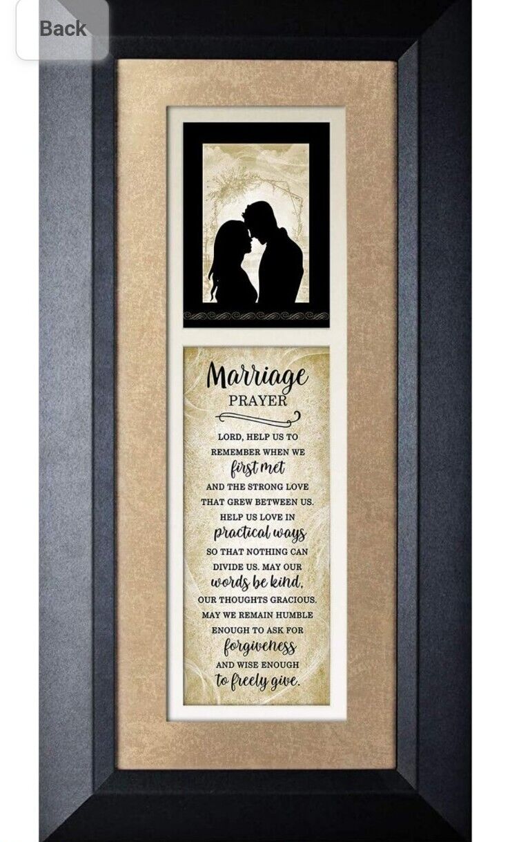 Marriage Prayer Framed Picture