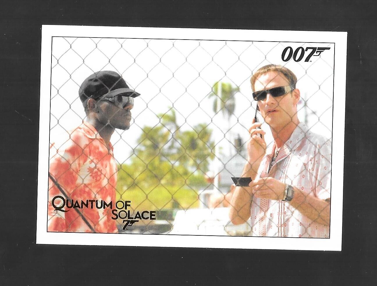 James Bond 2015 Archives Quantum of Solace Gold Foil Parallel Card 022 060/125