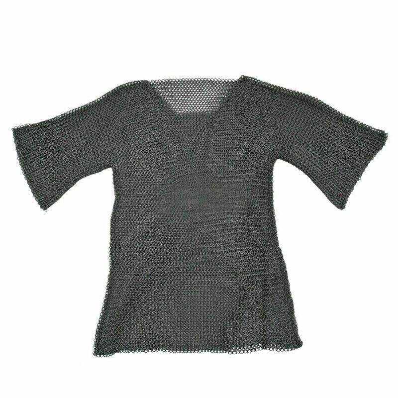 Medieval Riveted Chainmail Armor Small Size Mild Steel Knights Armament