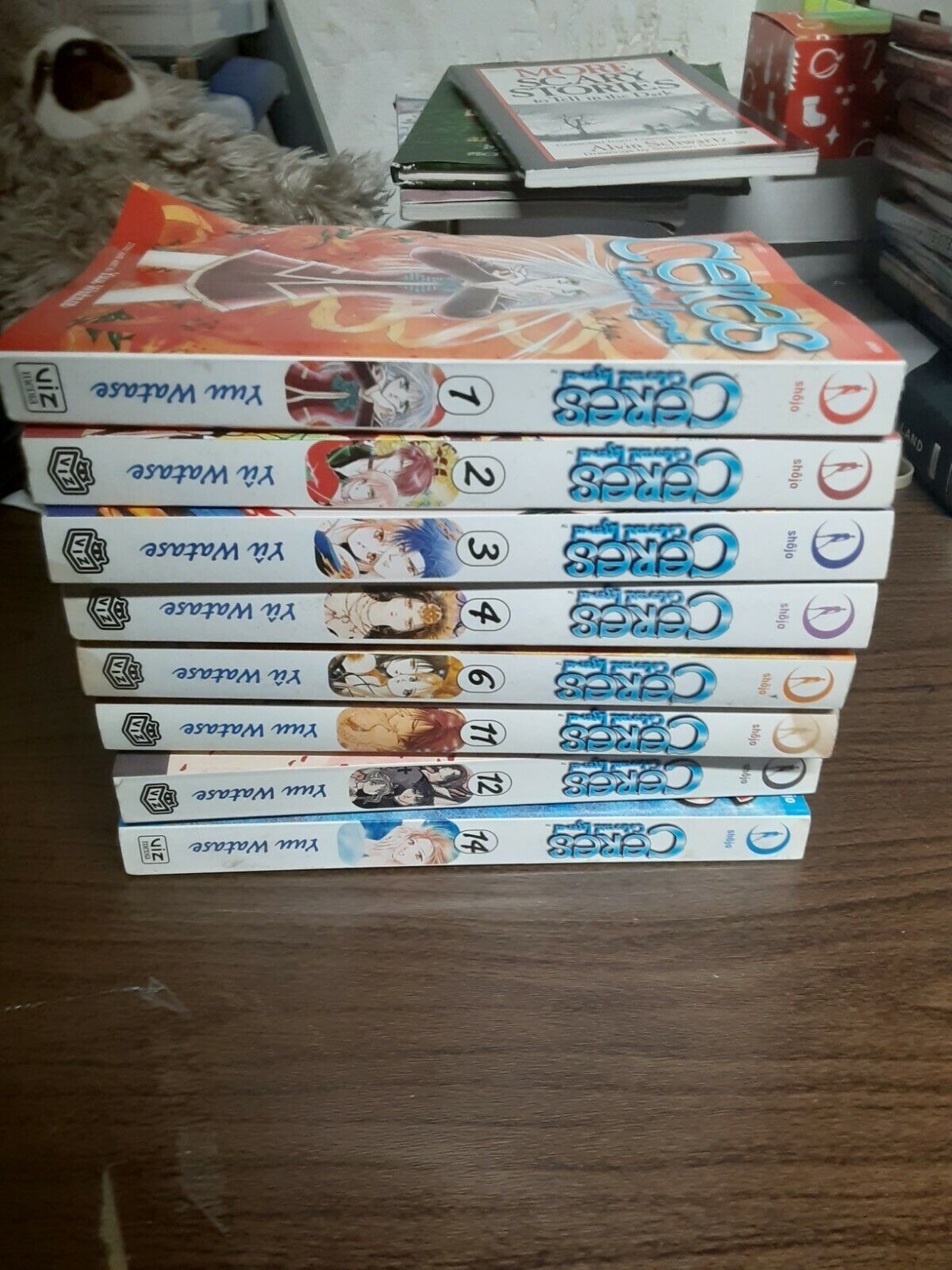 Ceres Celestial Legend Manga Series Vol 1-4, 6, 11, 12 and 14