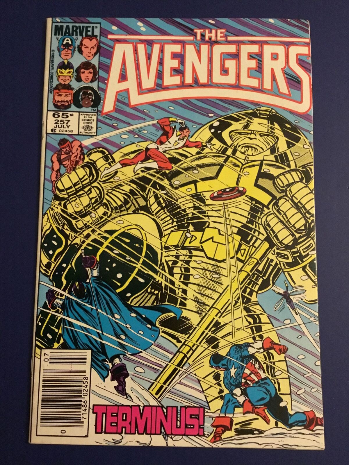 Avengers #257 July 1985 1st Appearance Nebula Marvel Comics Newsstand