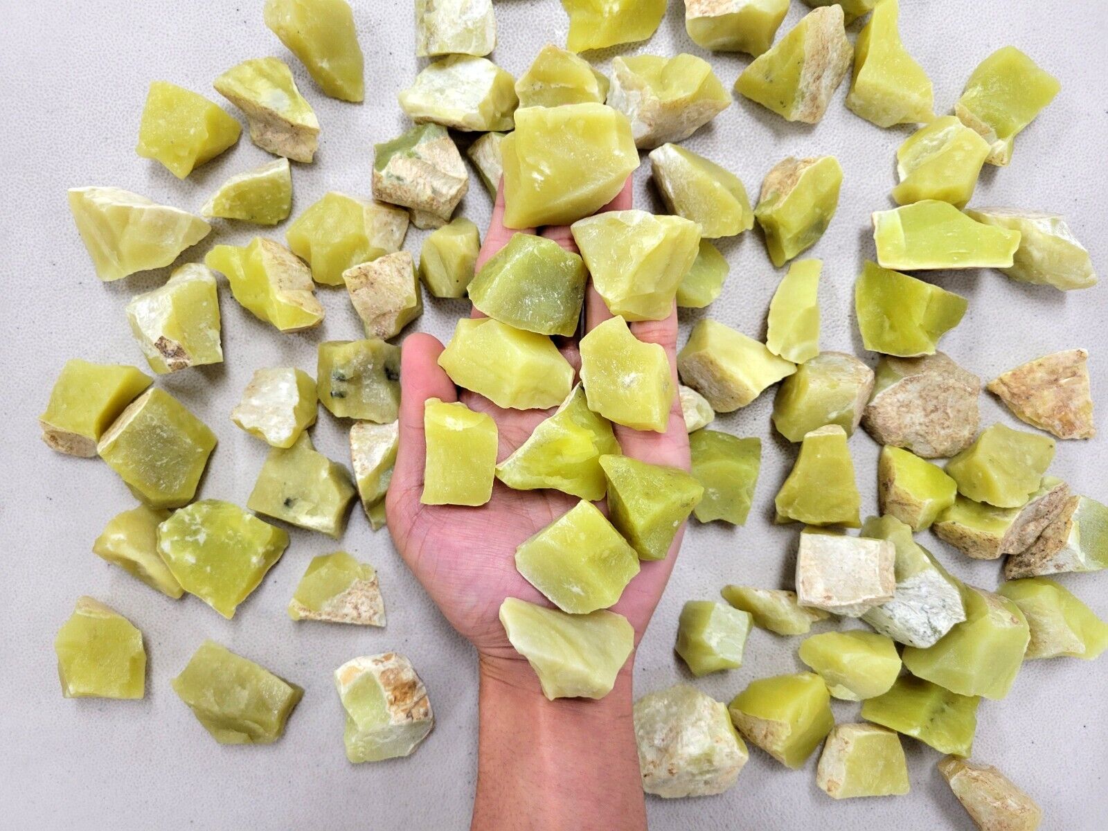 Natural Lemon Quartz Rough Crystals Bulk Wholesale Lot for Tumbling Healing