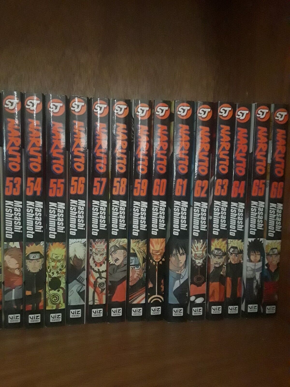 Naruto Shippuden 1st Print Manga 53-66