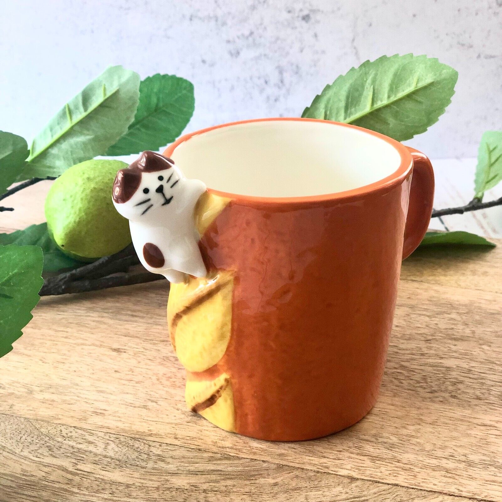 Concombre DECOLE Bakery Cat Cup / Bread Cat Mug / Gift for Cat Lovers
