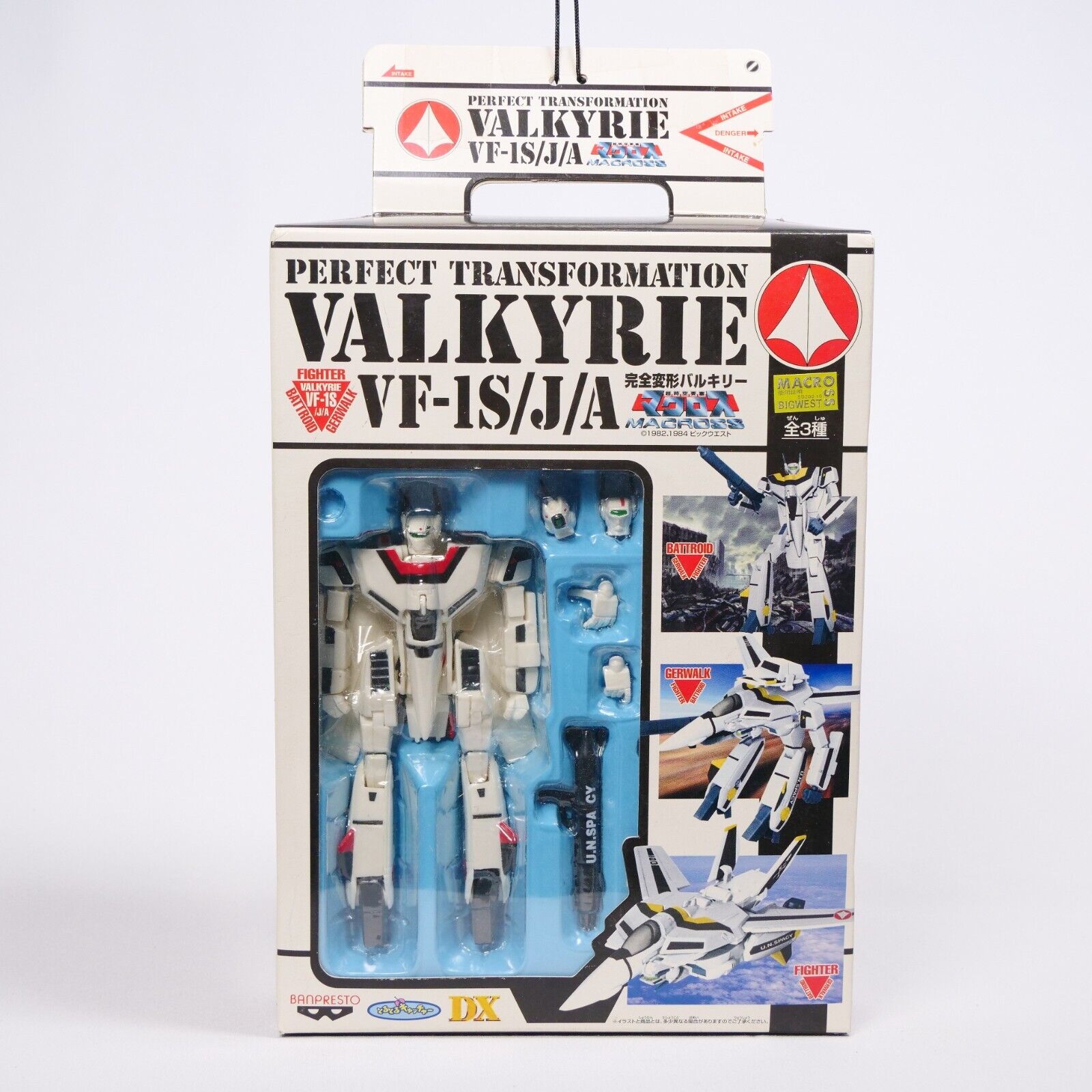 Valkyrie Perfect Transformation Super Space-Time Fortress Macross VF-IS/J/A
