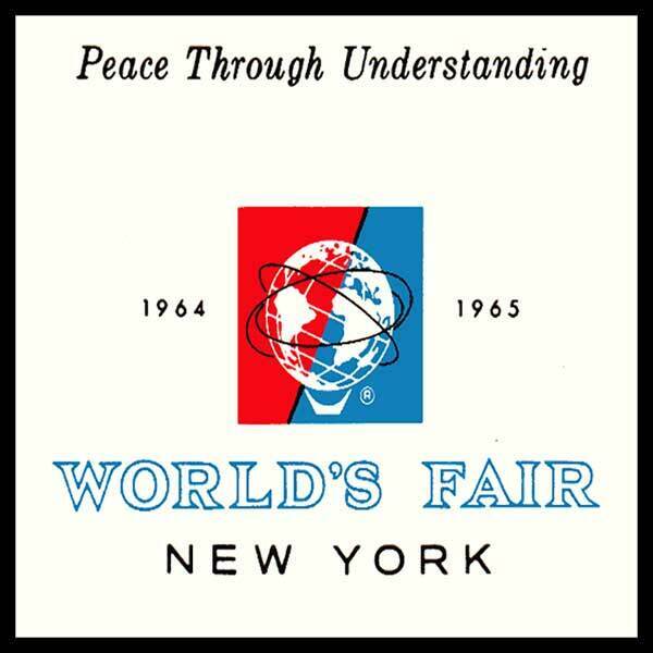Fridge Magnet - 1964-65 New York World's Fair Peace Through Understanding
