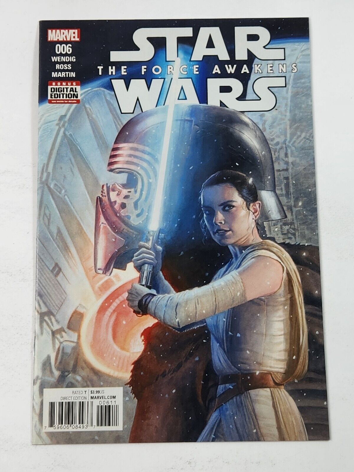 Star Wars The Force Awakens 6 DIRECT Marvel Comics Final Issue Movie Adaptation