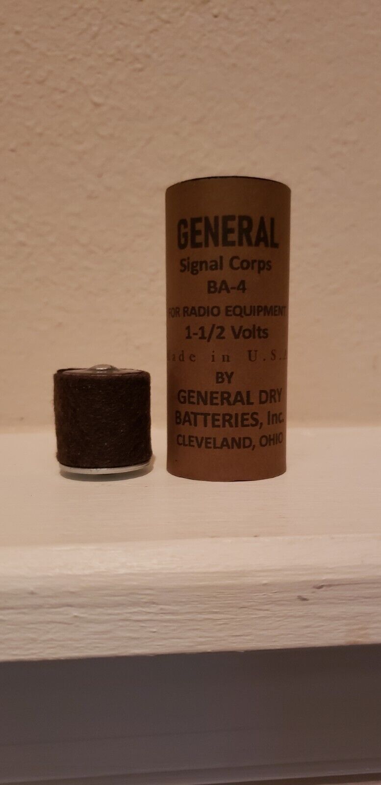 REPLACEMENT/REPRODUCTION GENERAL BA-4 FOR SIGNAL CORPS EQUIPMENT