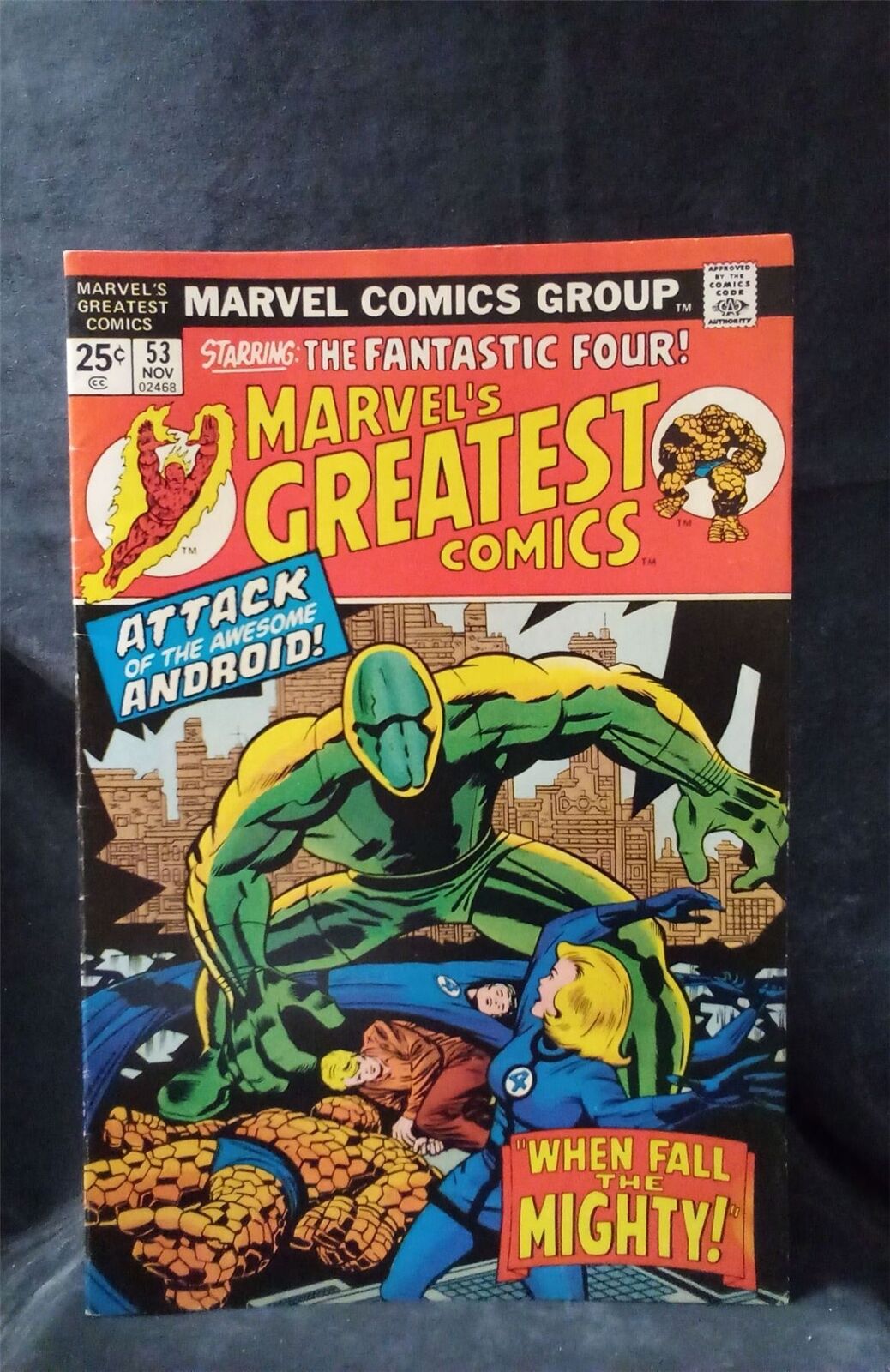 Marvel\'s Greatest Comics #53 1974 Marvel Comics Comic Book 