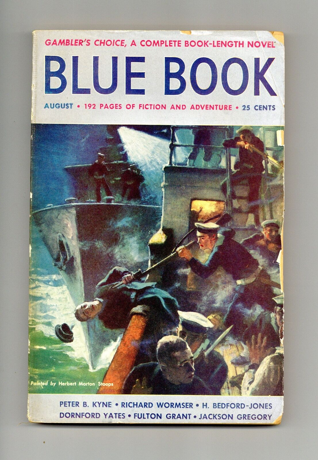 Blue Book Pulp / Magazine Aug 1940 Vol. 71 #4 FN