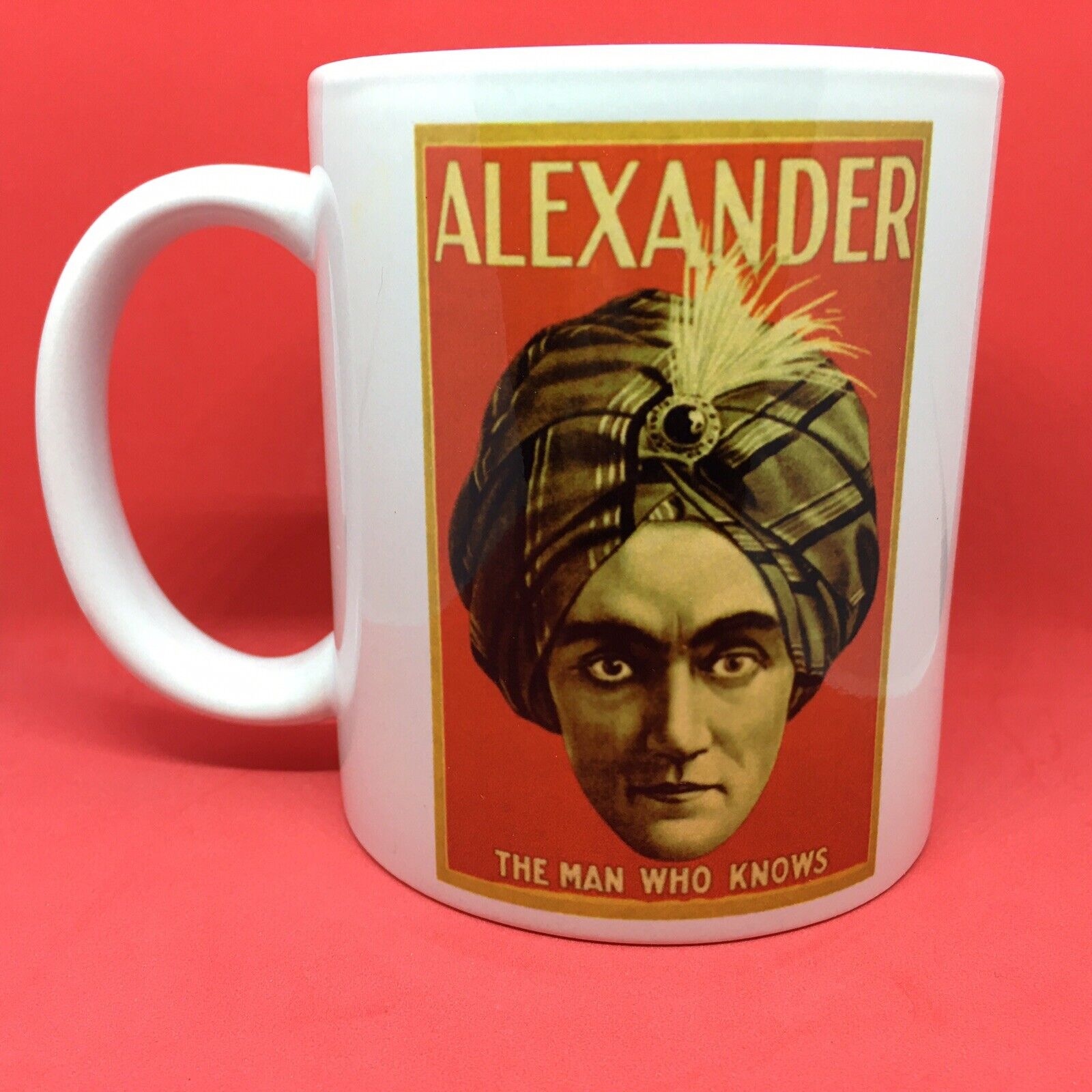 Alexander - The Man Who Knows - Magician 12oz  Coffee Mug