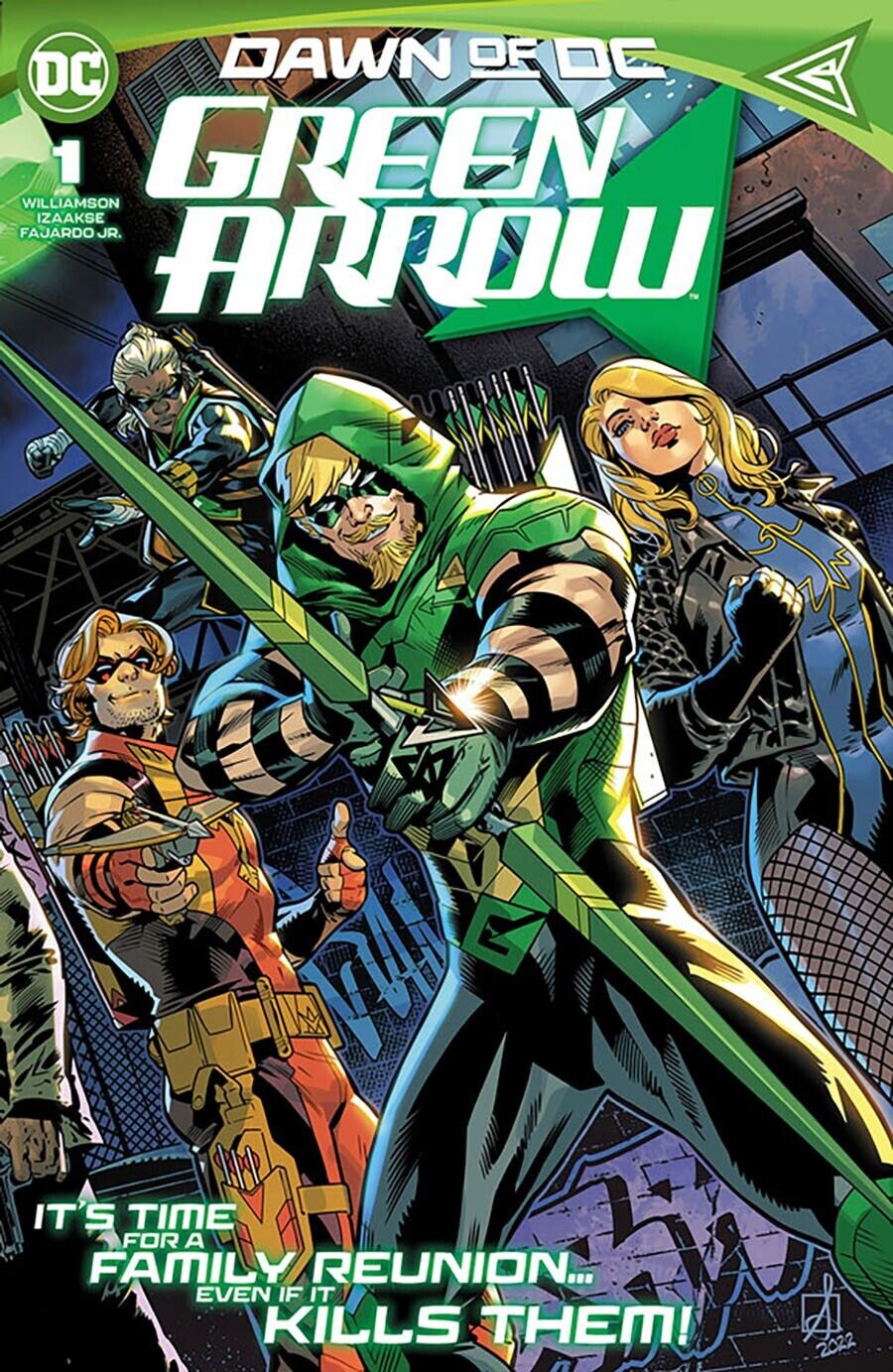 Green Arrow #1 2023 Cover A DC Comic Book