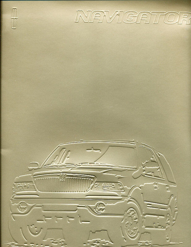 1997 Lincoln Navigator Deluxe Media Brochure