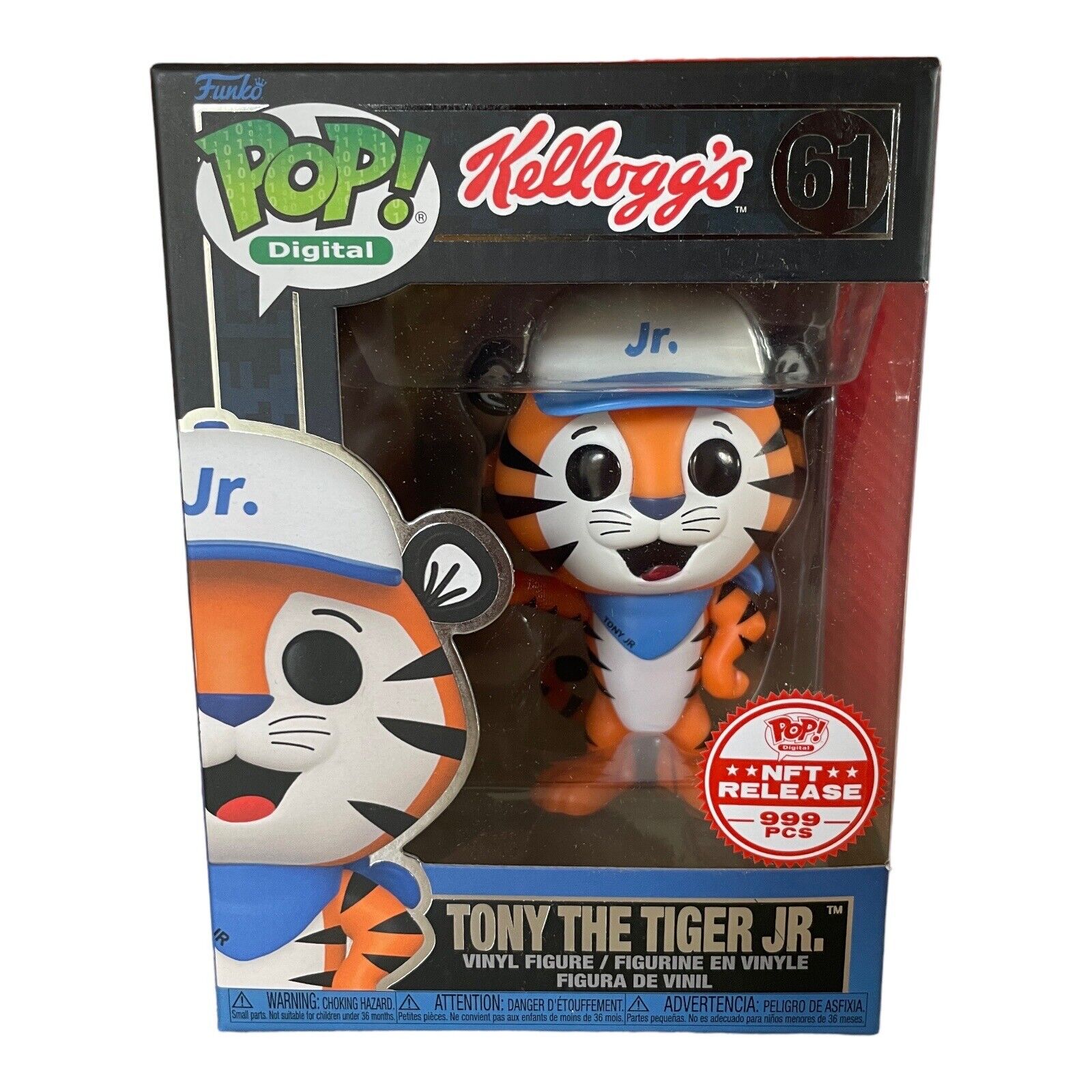 Funko POP Digital Kellogg\'s \'Tony The Tiger JR.\' #61 - 999 pcs/Grail/Vaulted 🐙