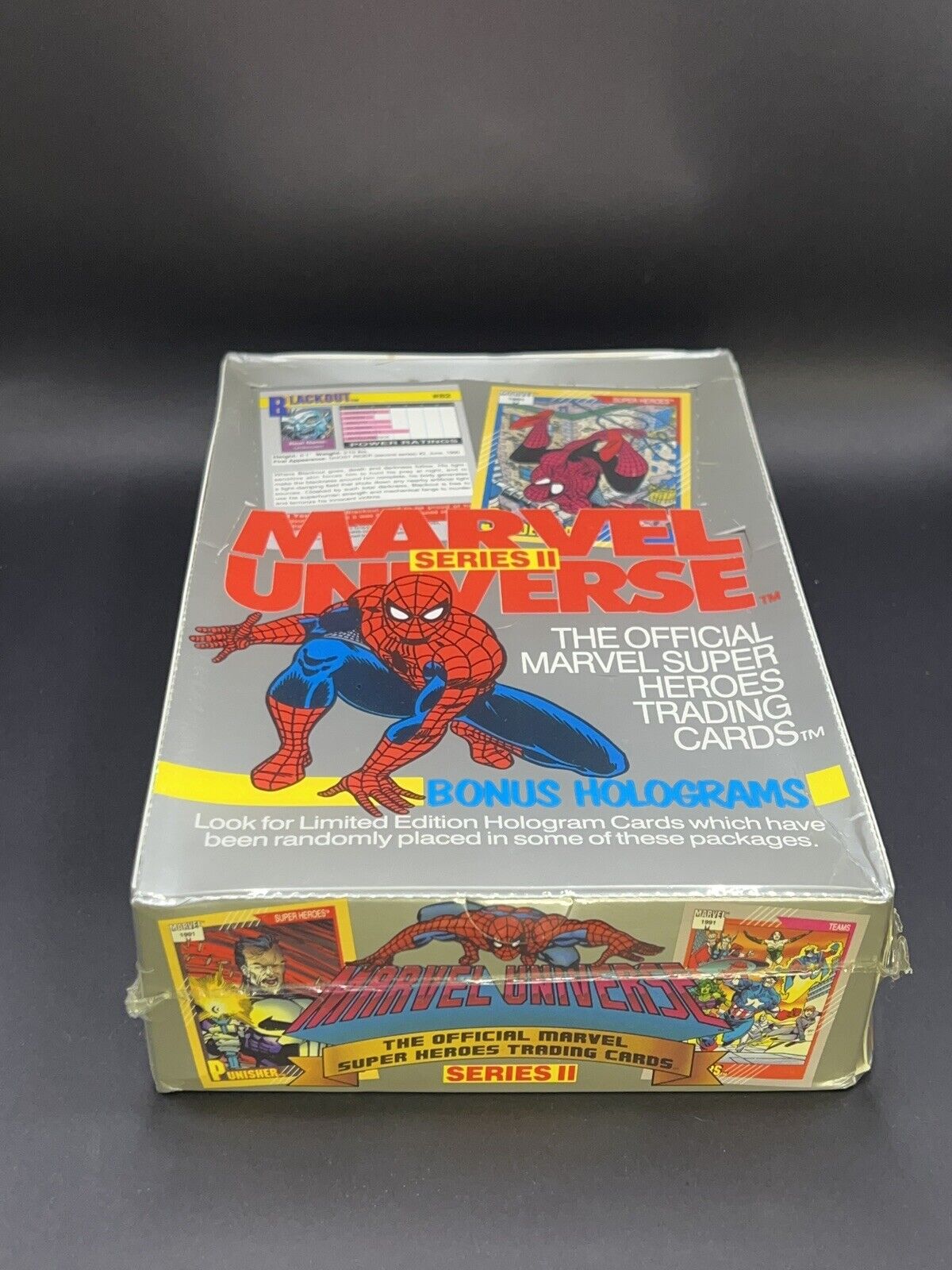 1991 MARVEL UNIVERSE SERIES 2 II Impel Factory Sealed Box Limited Edition Cards