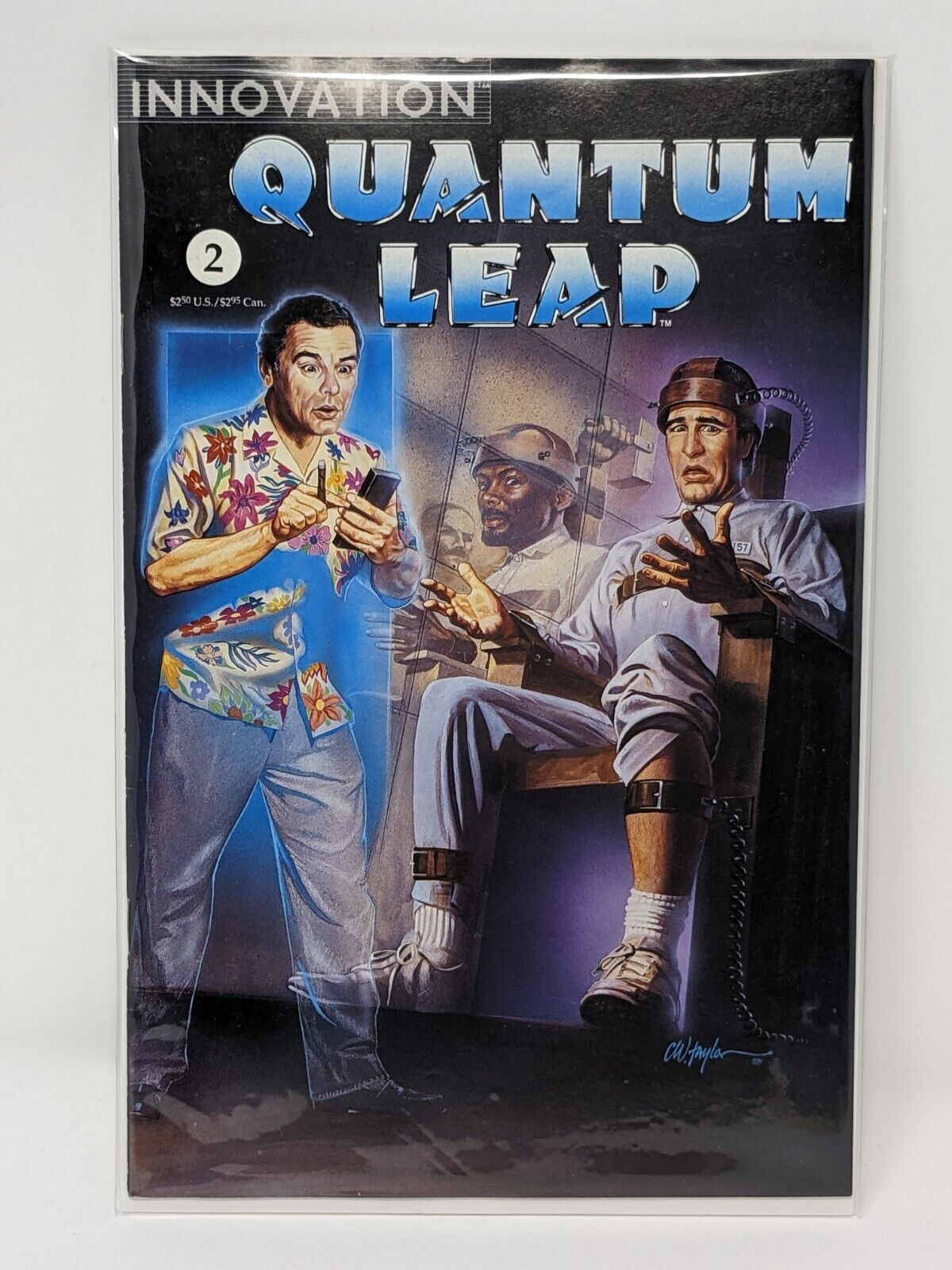 Quantum Leap: ISSUE #2 -Innovation Comics 1991 Electric Chair Execution