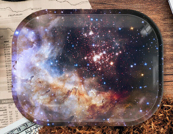 Rolling Tray “Space Clouds” 5.5” x 7\