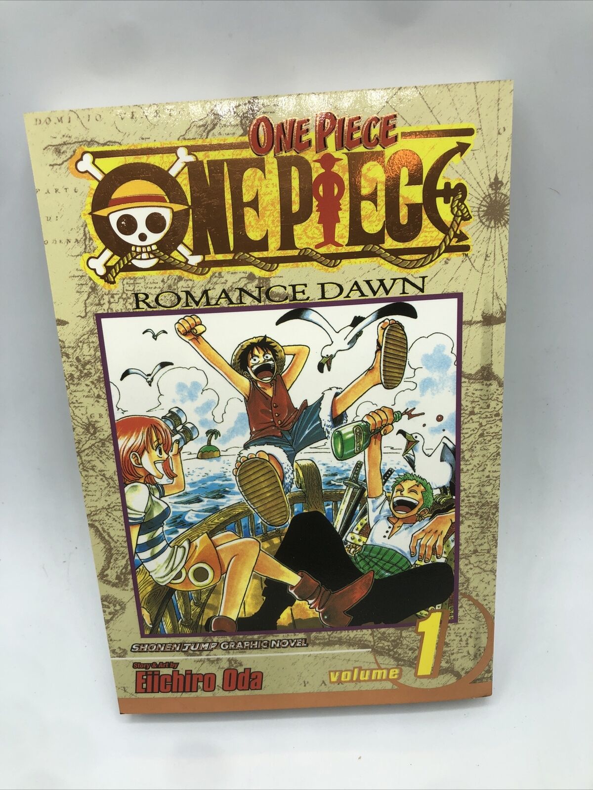 One Piece Manga Romance Dawn Shonen Jump Graphic Novel By Eiichiro Oda Volume 1