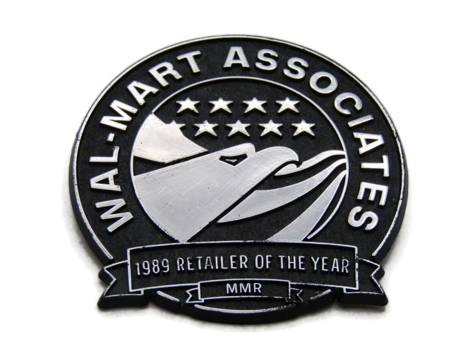Wal-Mart Associates 1989 Pin MMR Retailer Of The Year