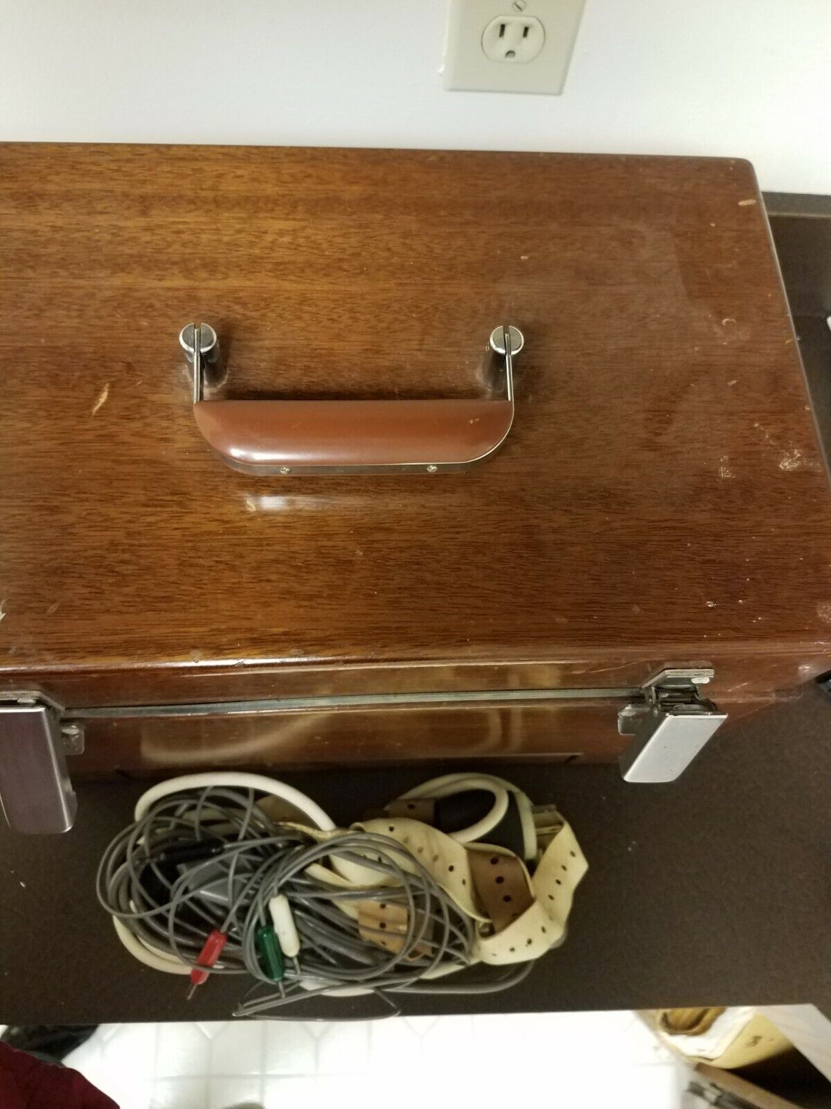 Antique Portable EKG Electrocardiograph 