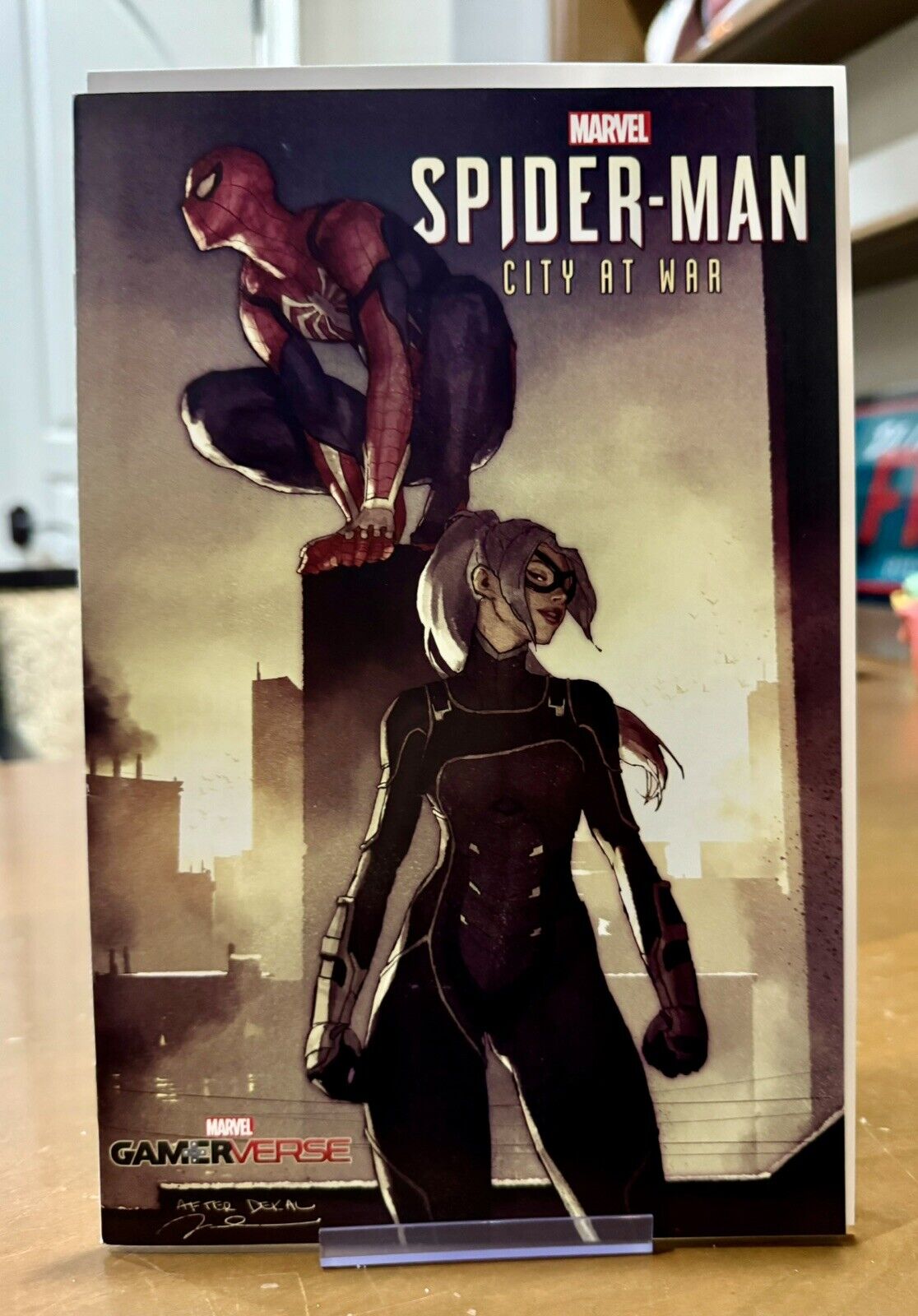 Spider-Man: City at War #1 Gerald Parel Gamerverse Variant (Marvel Comics) NM