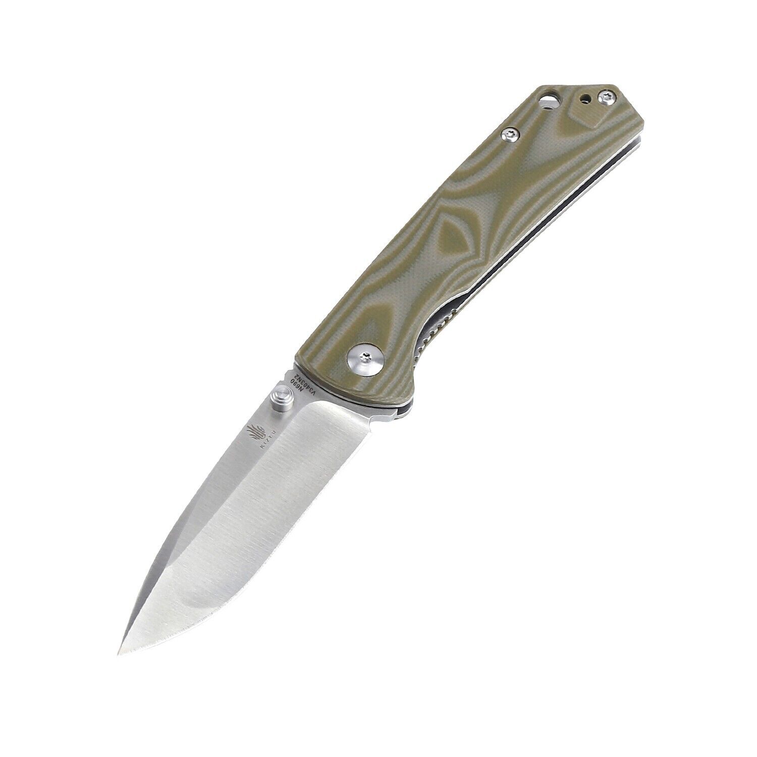 Kizer V3 Vigor EDC Pocket Knife G10 Handle N690 Steel Blade V3403N2