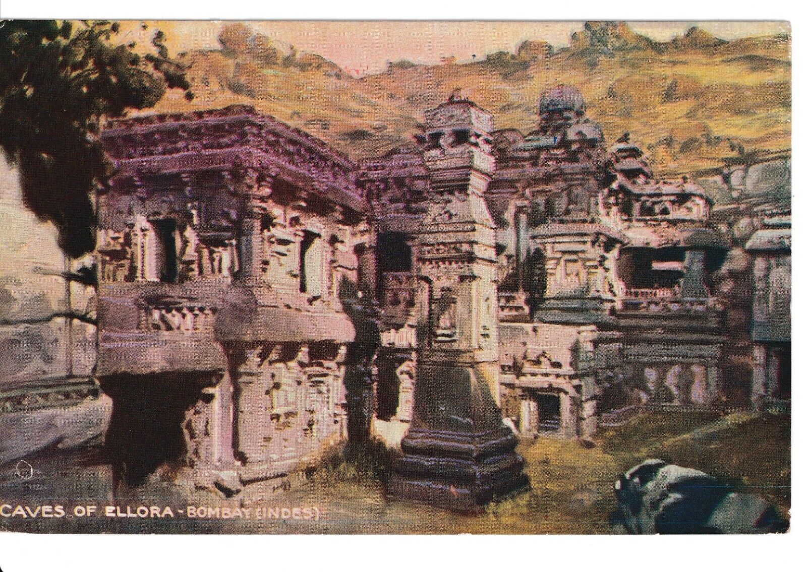 Kailasa Temple Ellora Caves Postcard 5.3\