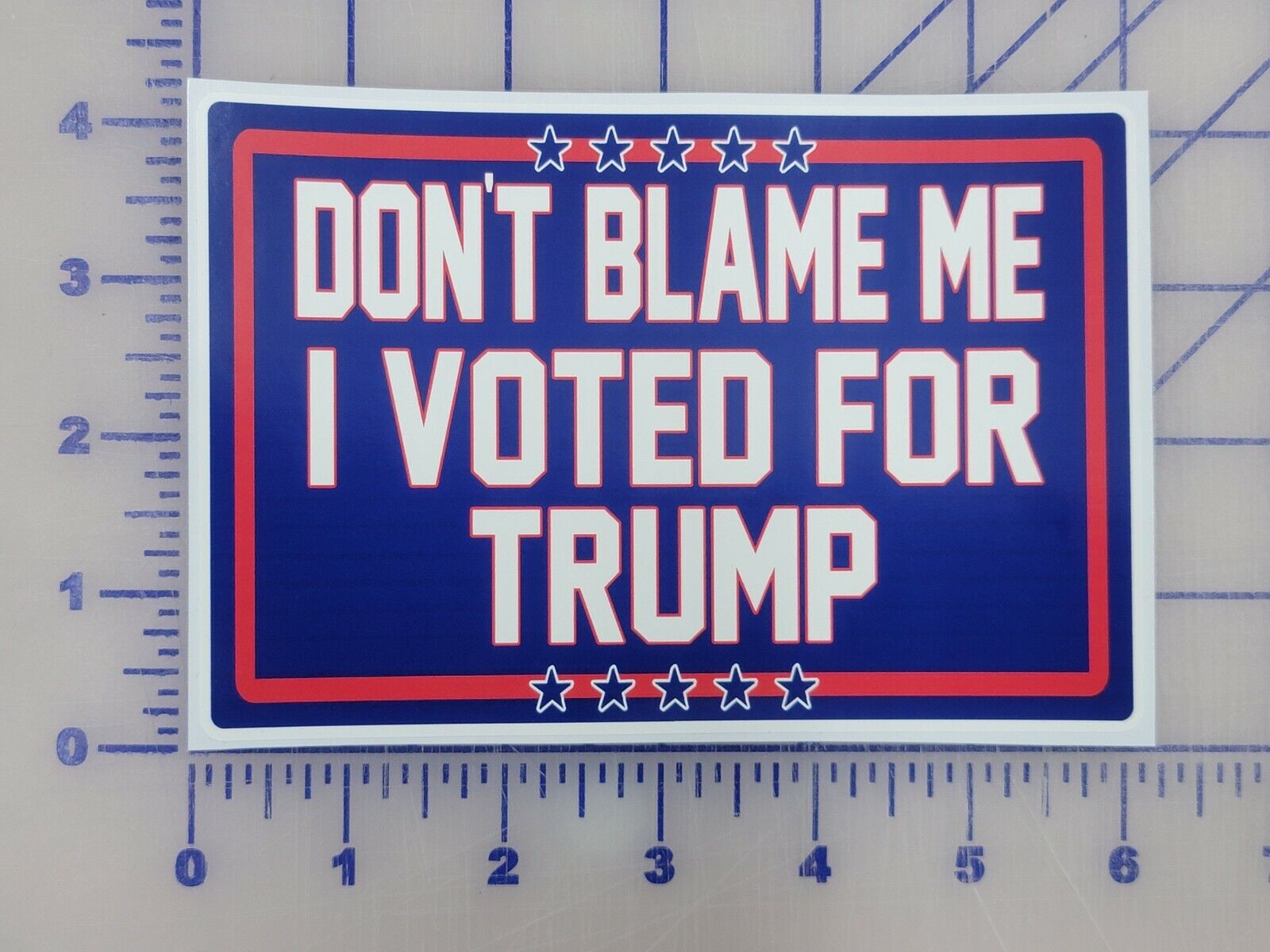 Don't Blame Me I Voted For Trump MAGA Vinyl Decal Sticker Save America 
