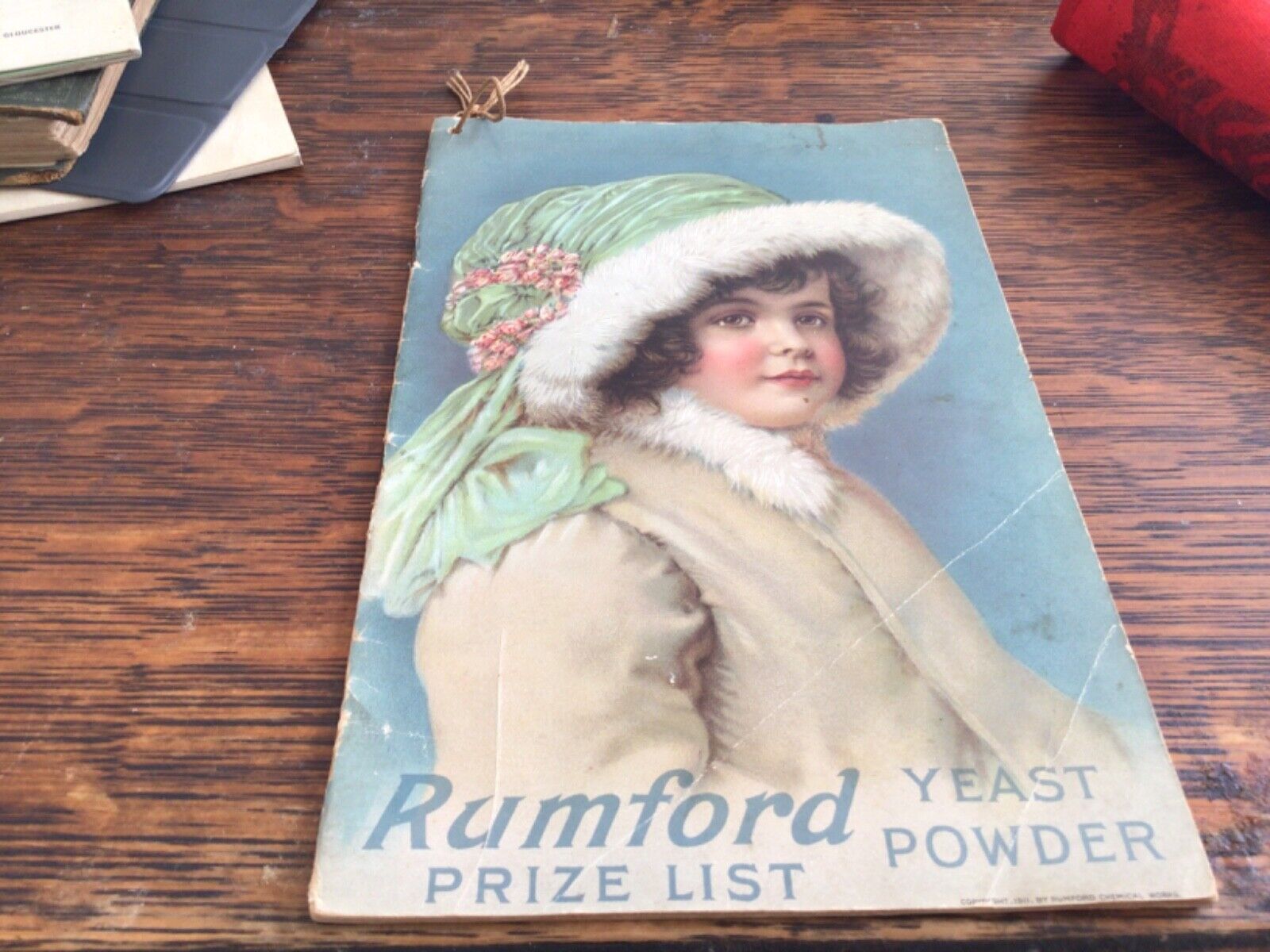 Rumford Yeast Powder Prize List Premiums Available c1910 32pp Premiums & Recipes