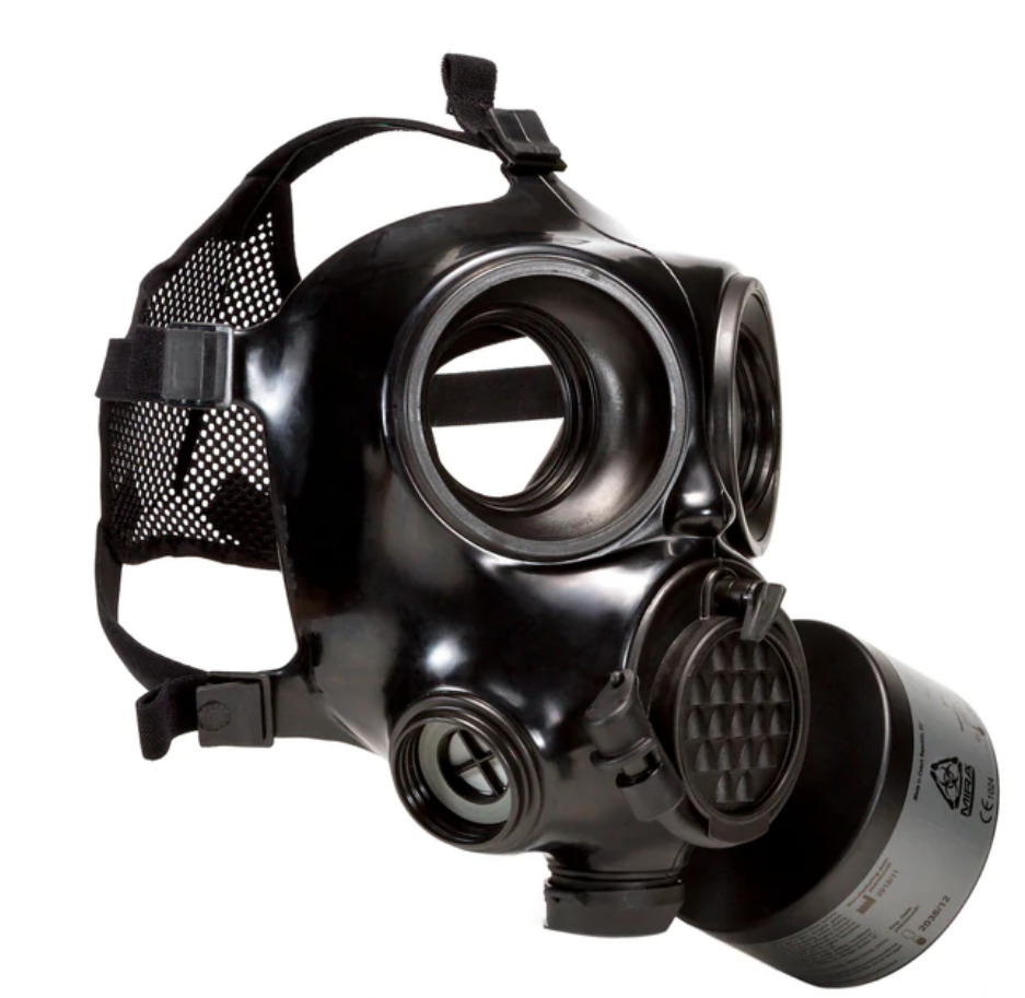 MIRA Safety CM-7M CBRN Mask + NBC-77 SOF 40mm Filter w/Canteen