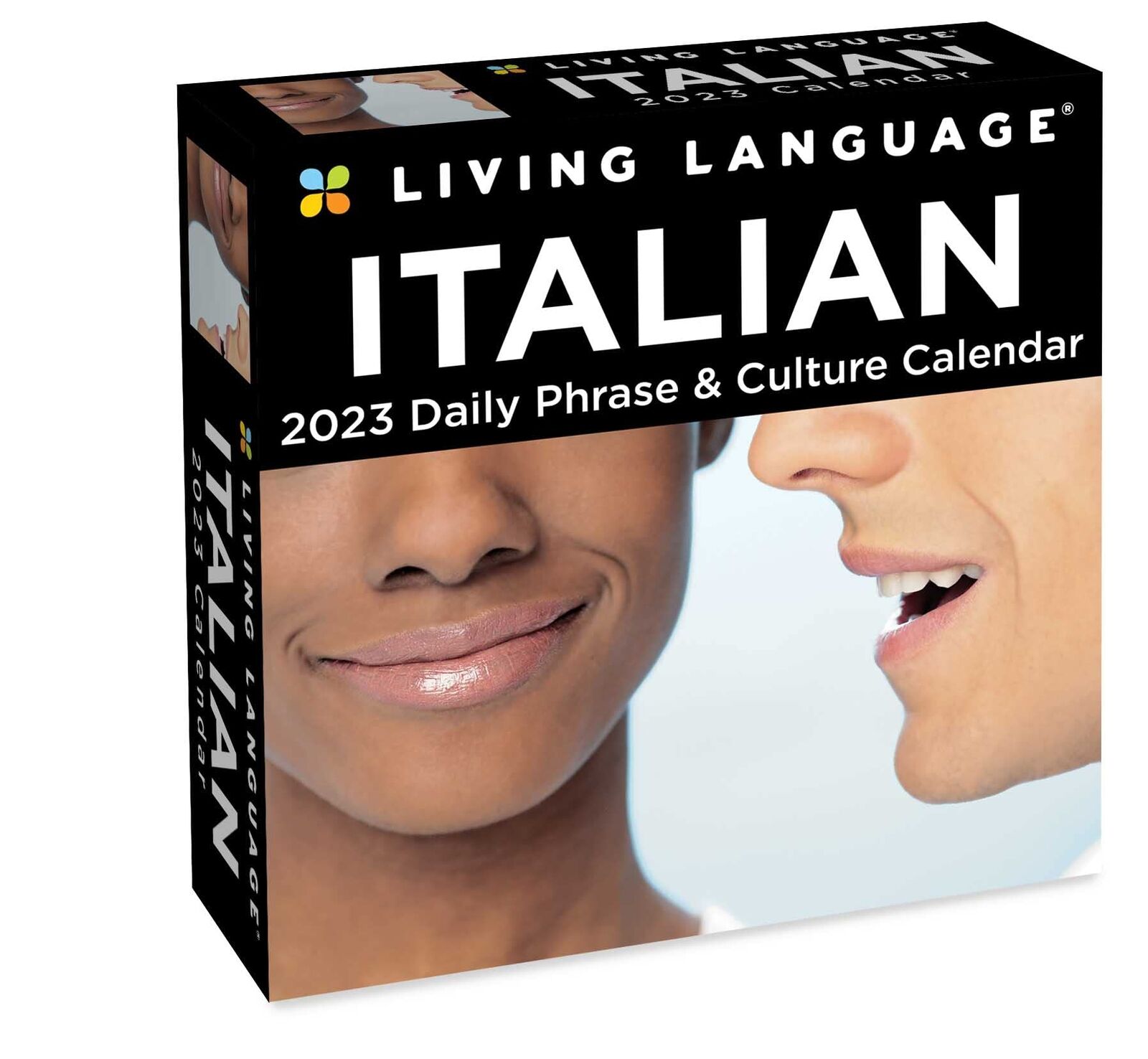 LIVING LANGUAGE: ITALIAN - 2023 DAILY DESK CALENDAR - BRAND NEW - 873318