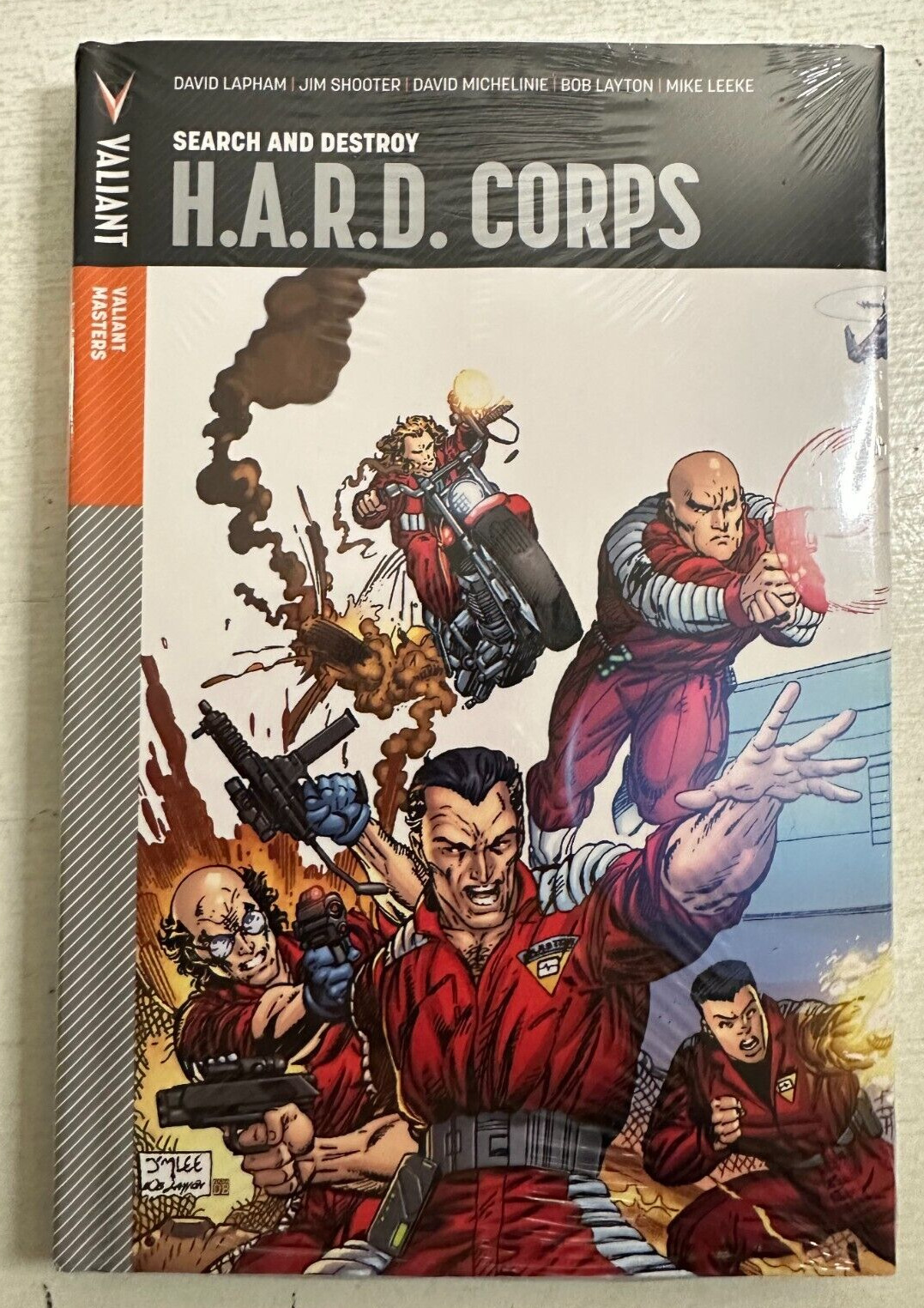 Valiant Masters: HARD Corps Search Destroy #1 Valiant HC in cellophane (2014)