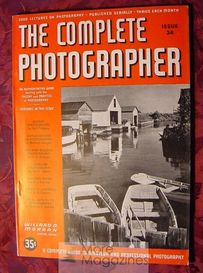 The COMPLETE PHOTOGRAPHER August 20 1942 Issue 34 Volume 6 Photography