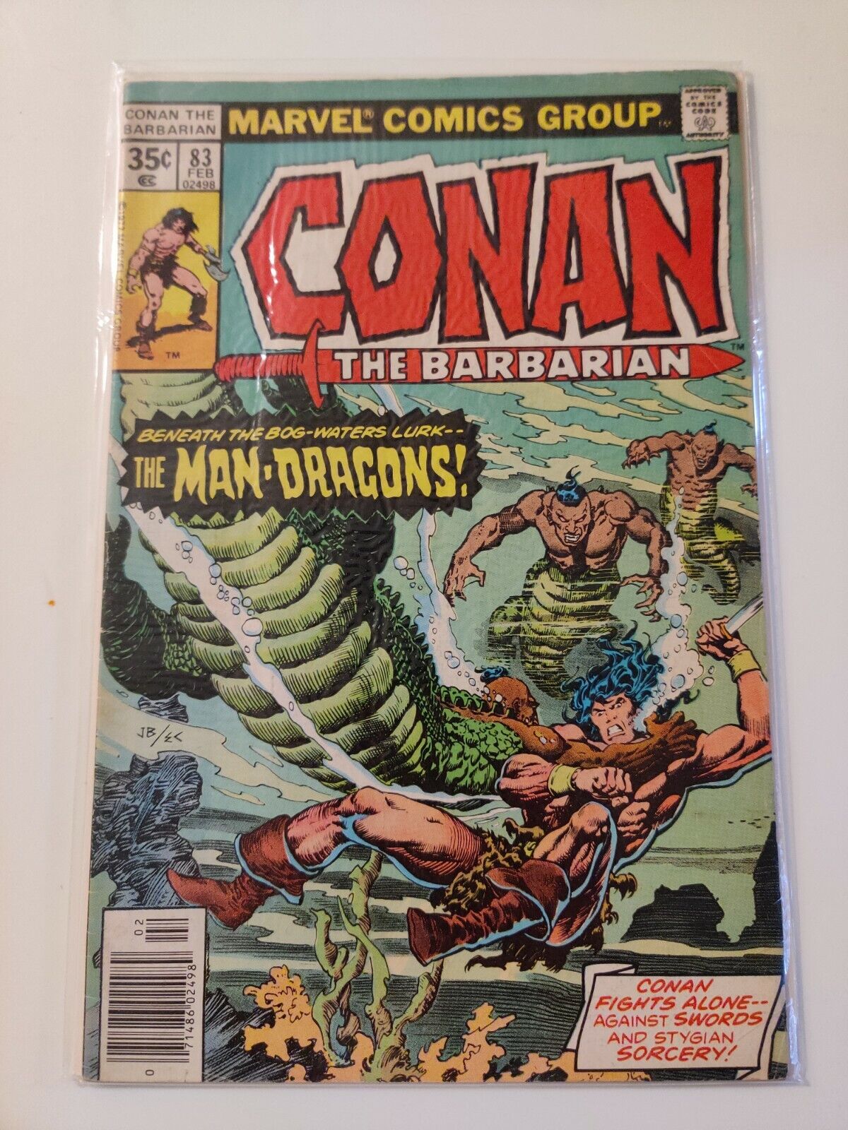 Marvel Comic Group /Conan The Barbarian Comic Number# 83 1977 RARE MCU