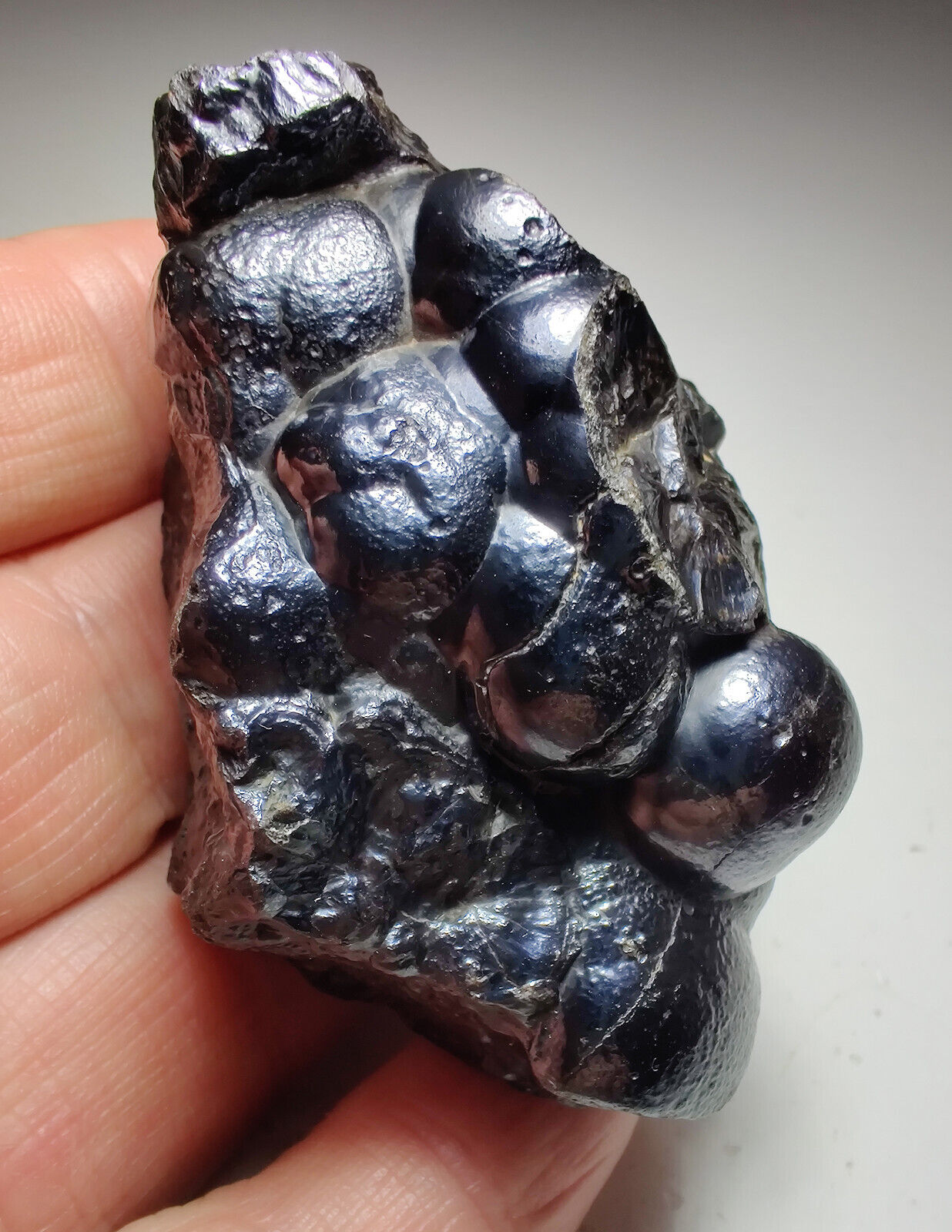Hematite specimen. Glaskopf, Morocco. 231 grams.