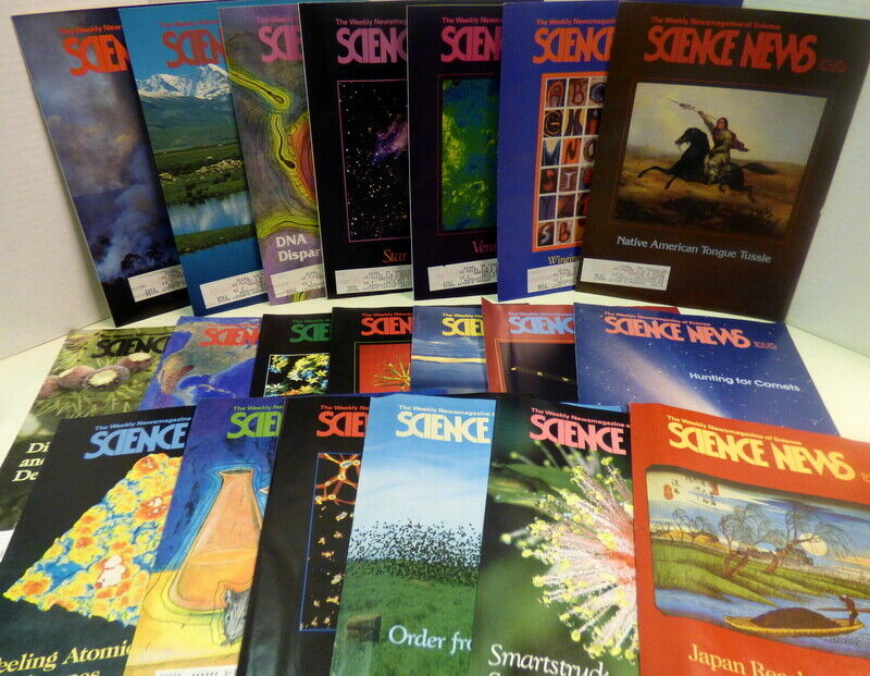 Over 200 Issues Of Science News 1990-1995 Weekly Newsmagazine of Science 