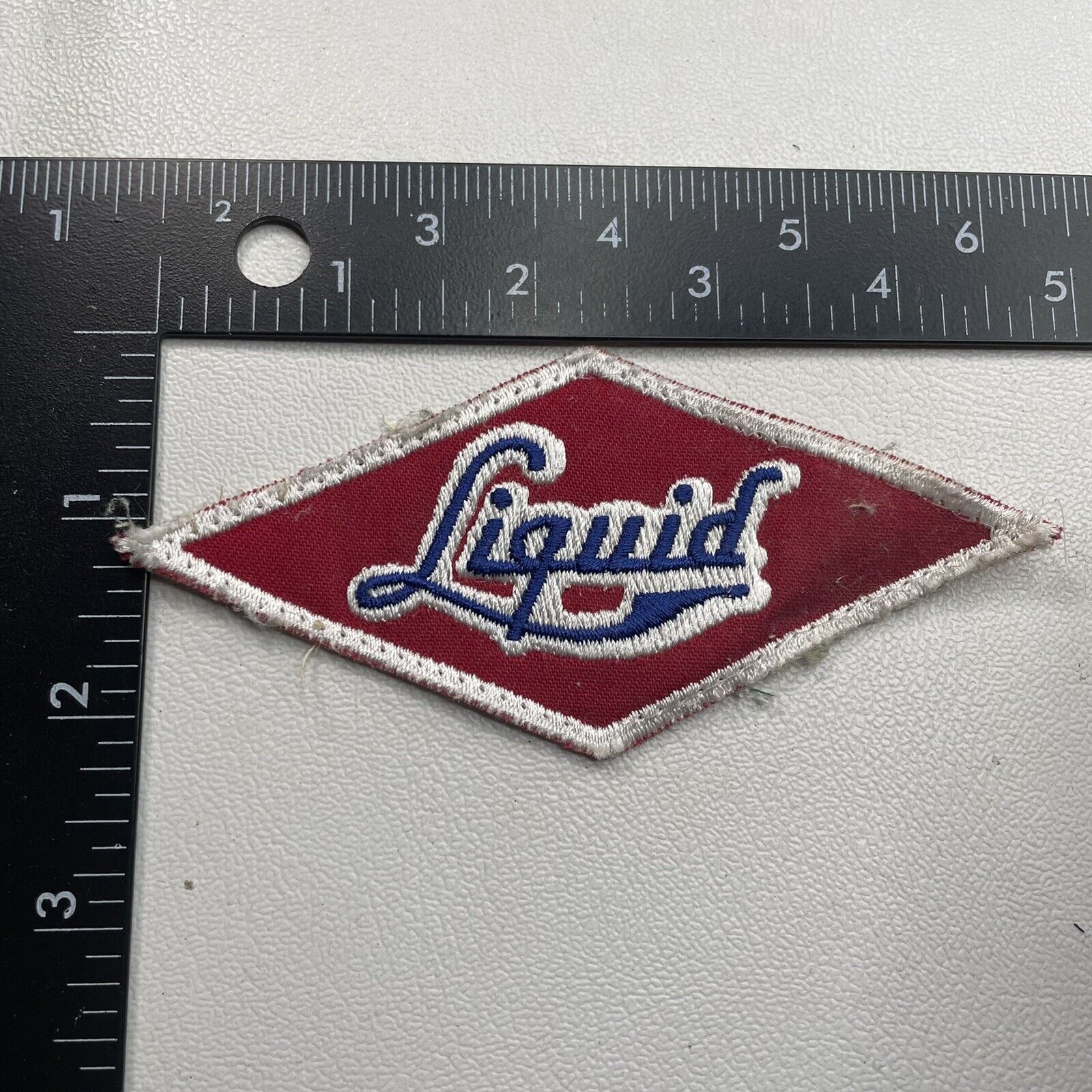 Vtg LIQUID CARBONIC CORP Advertising Patch Carbon Dioxide For Soda Bottling 95Y8