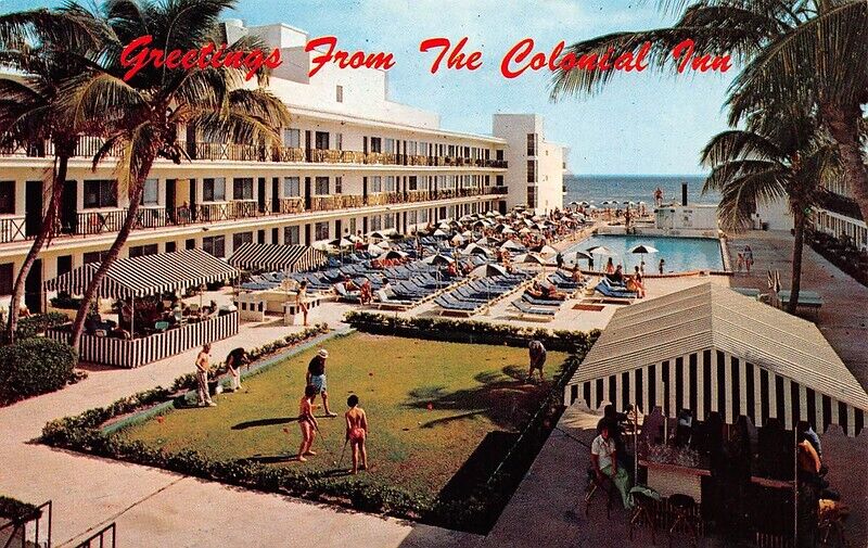 Greetings from the Colonial Inn Miami Beach Motel