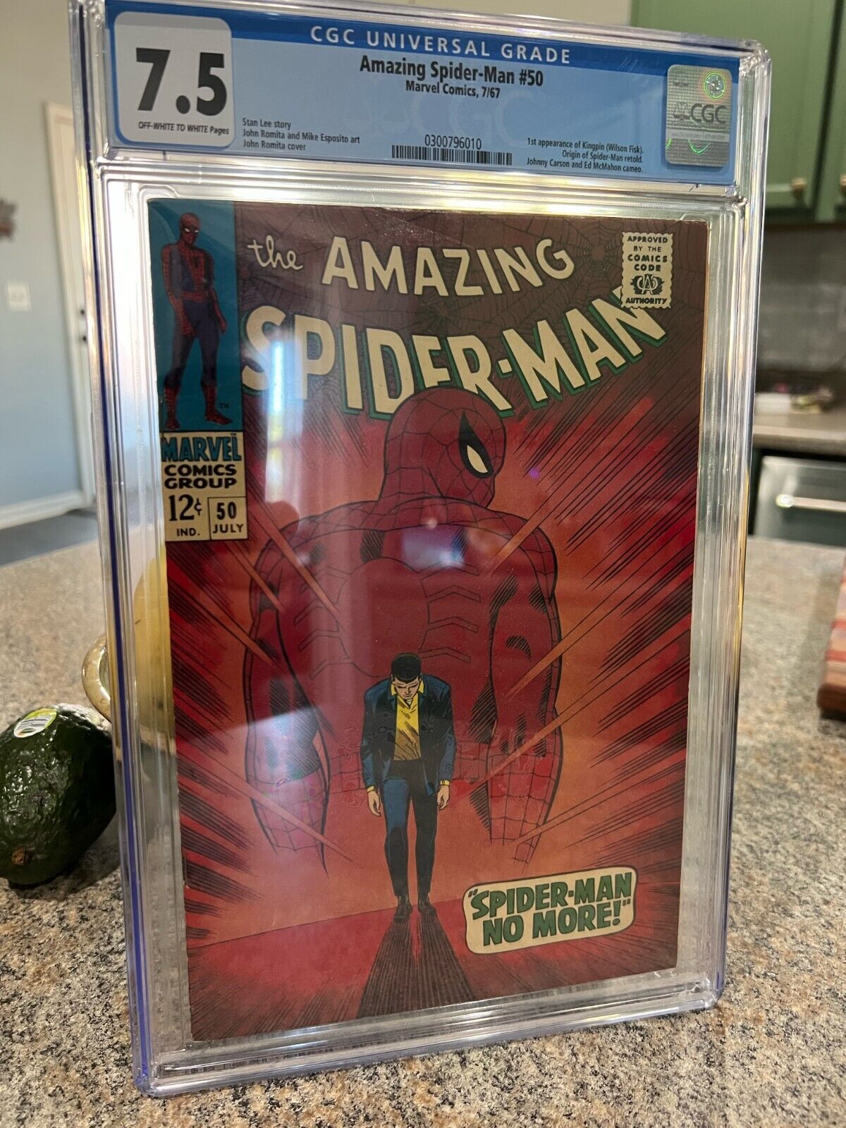 Amazing Spider-Man (1963) # 50 CGC 7.5 